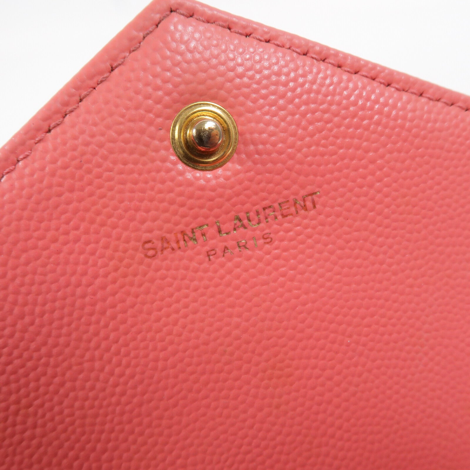 YVES SAINT LAURENT 牛皮皮革Cassandre Envelope鏈帶肩背袋