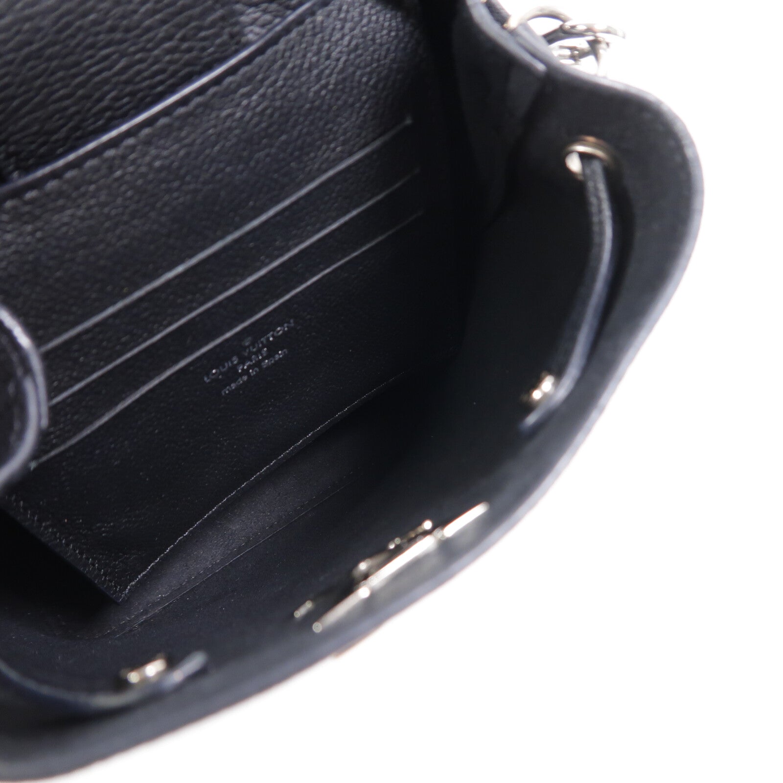 LOUIS VUITTON 牛皮皮革Nano Lockme Bucket肩背袋