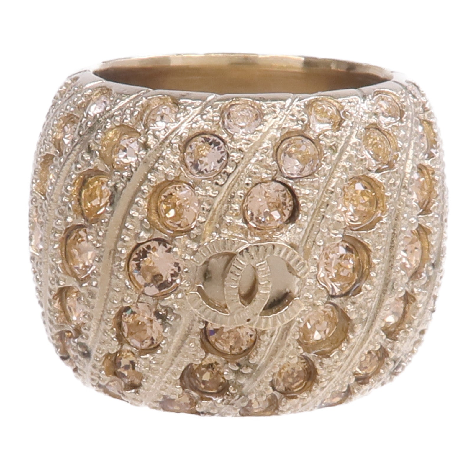 CHANEL 金屬Ring戒指US#7