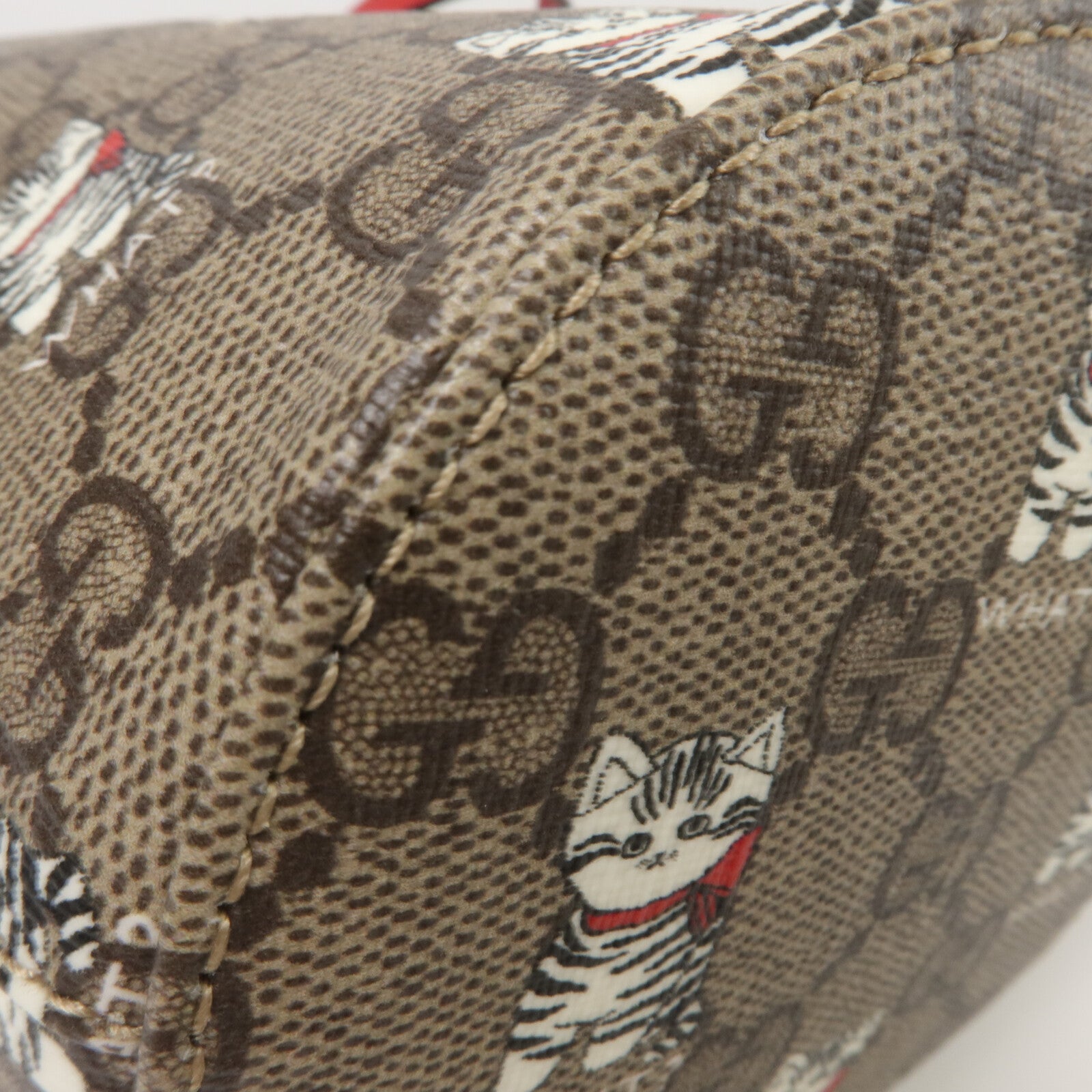 GUCCI 塗層帆布Bucket Bag手挽袋