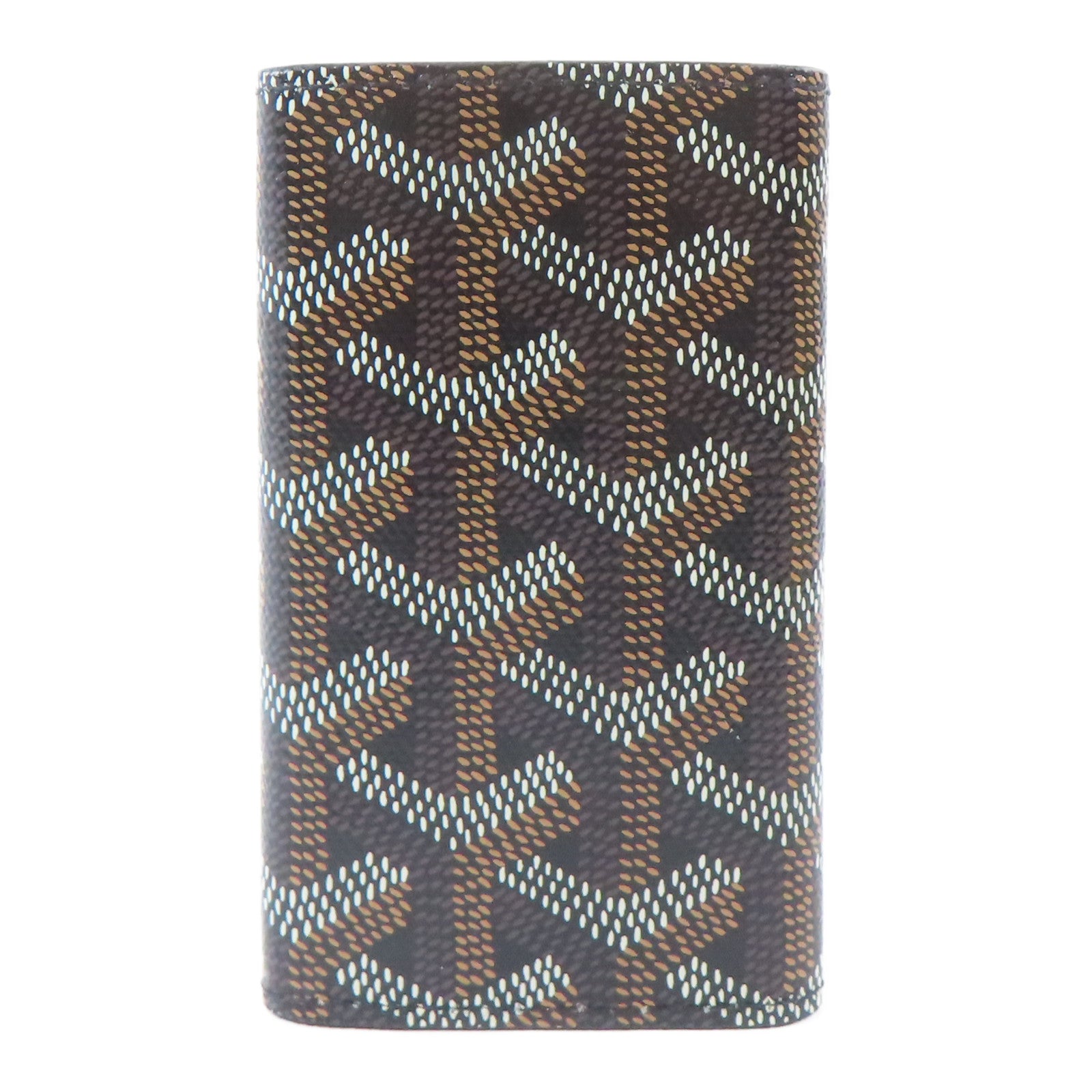 GOYARD 塗層帆布Key Case銀扣鎖匙包黑色/棕色/白色
