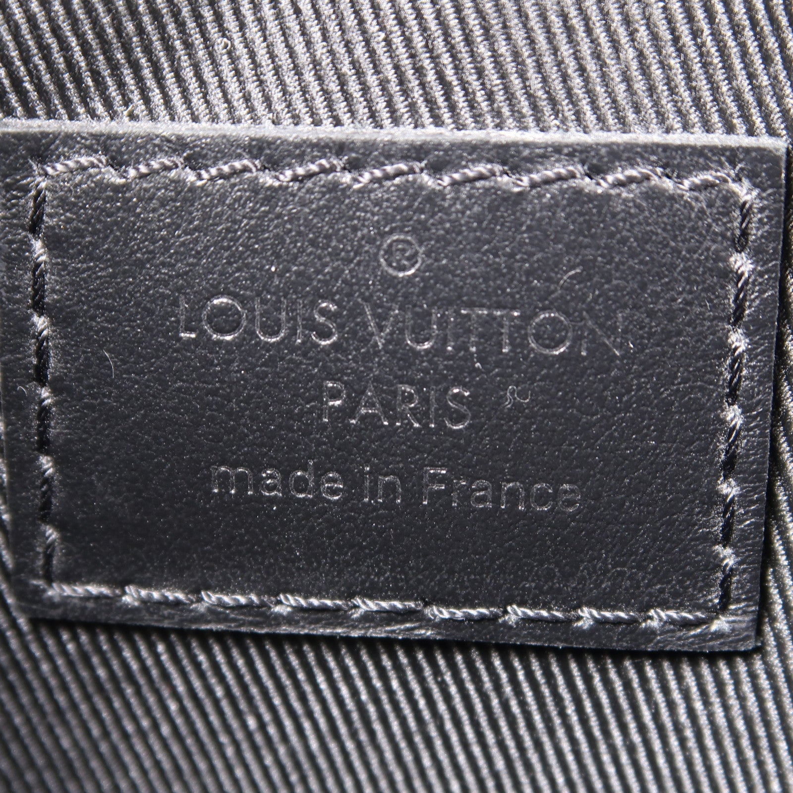 LOUIS VUITTON Damier Graphite Takeoff Pouch手拿包黑色