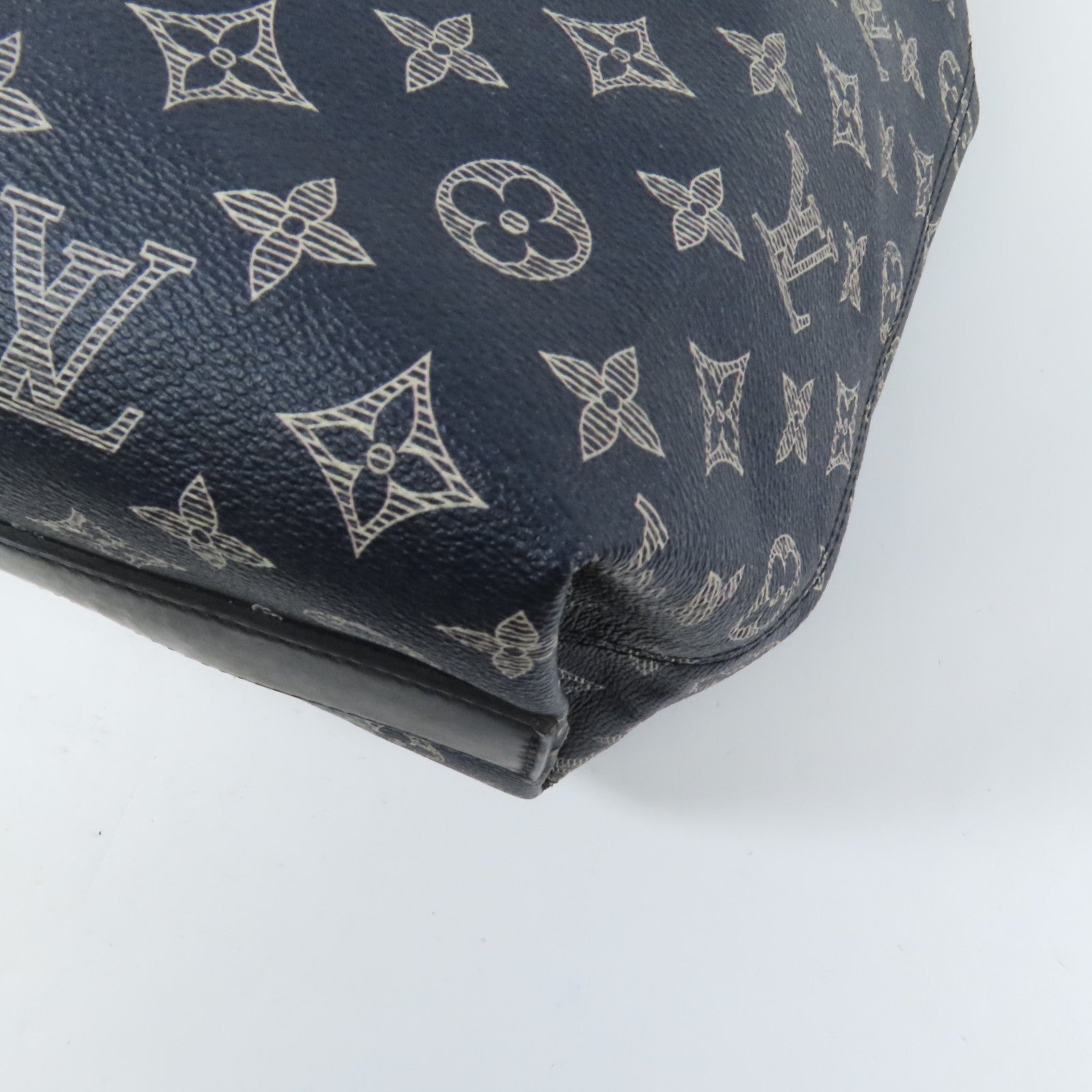 LOUIS VUITTON Monogram Savanna Tote Bag銀扣手挽肩背兩用袋