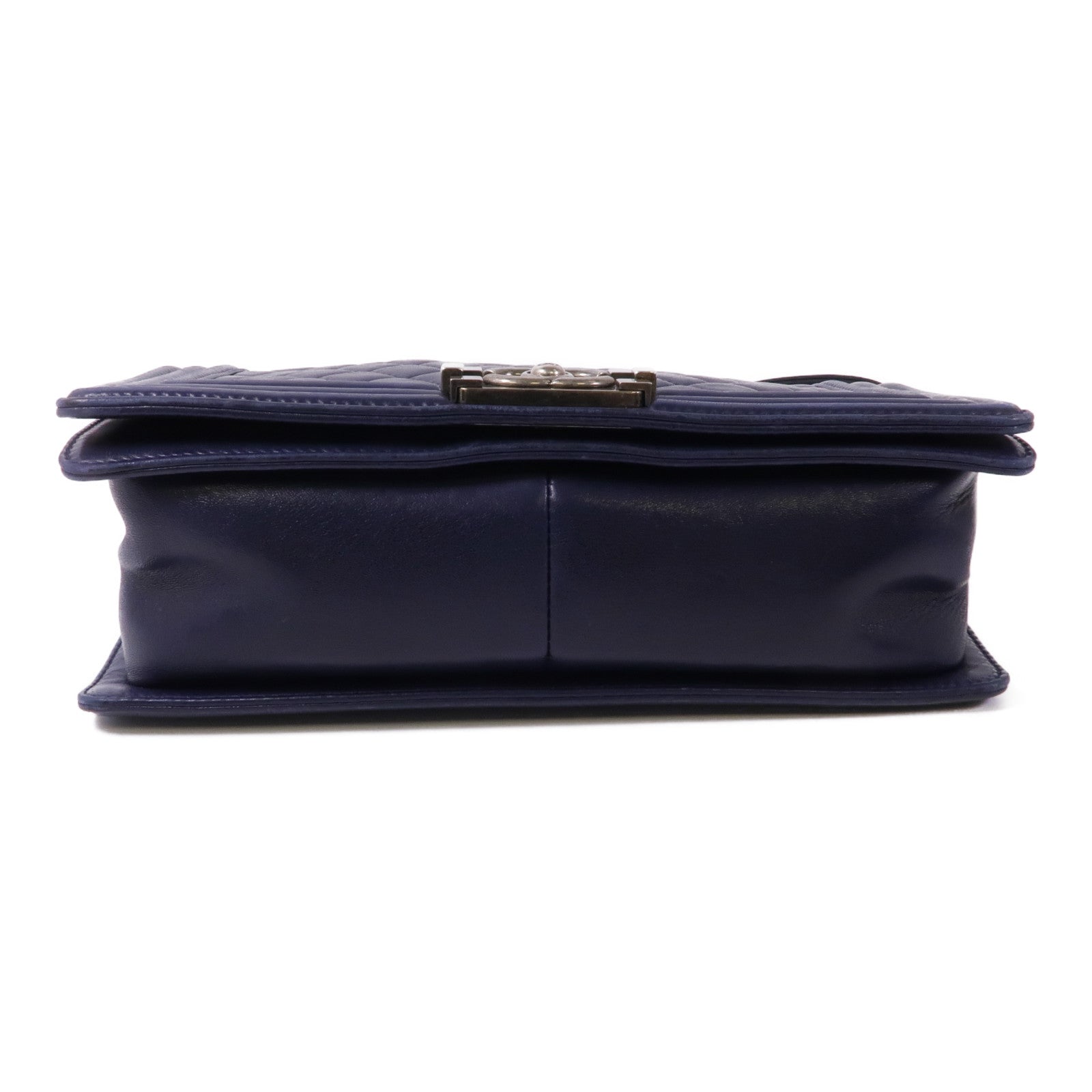 CHANEL 【激減優惠】羊皮皮革Boy 25鏈帶肩背袋