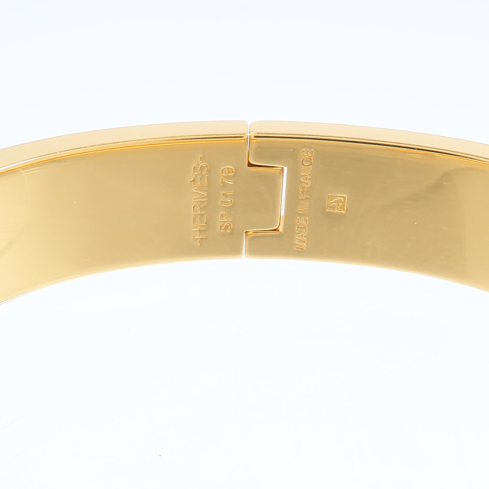 HERMES 金屬/琺瑯Clic H Bracelet手鐲