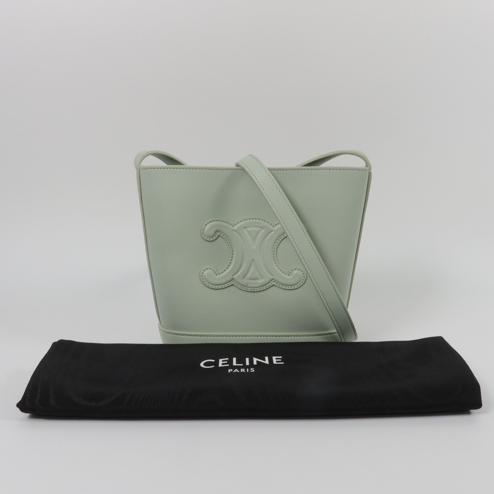 CELINE 牛皮皮革Cuir Triomphe肩背袋