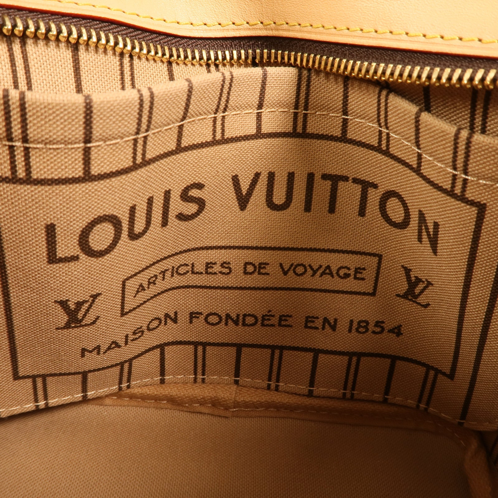LOUIS VUITTON Monogram Neverfull BB金扣手挽肩背兩用袋