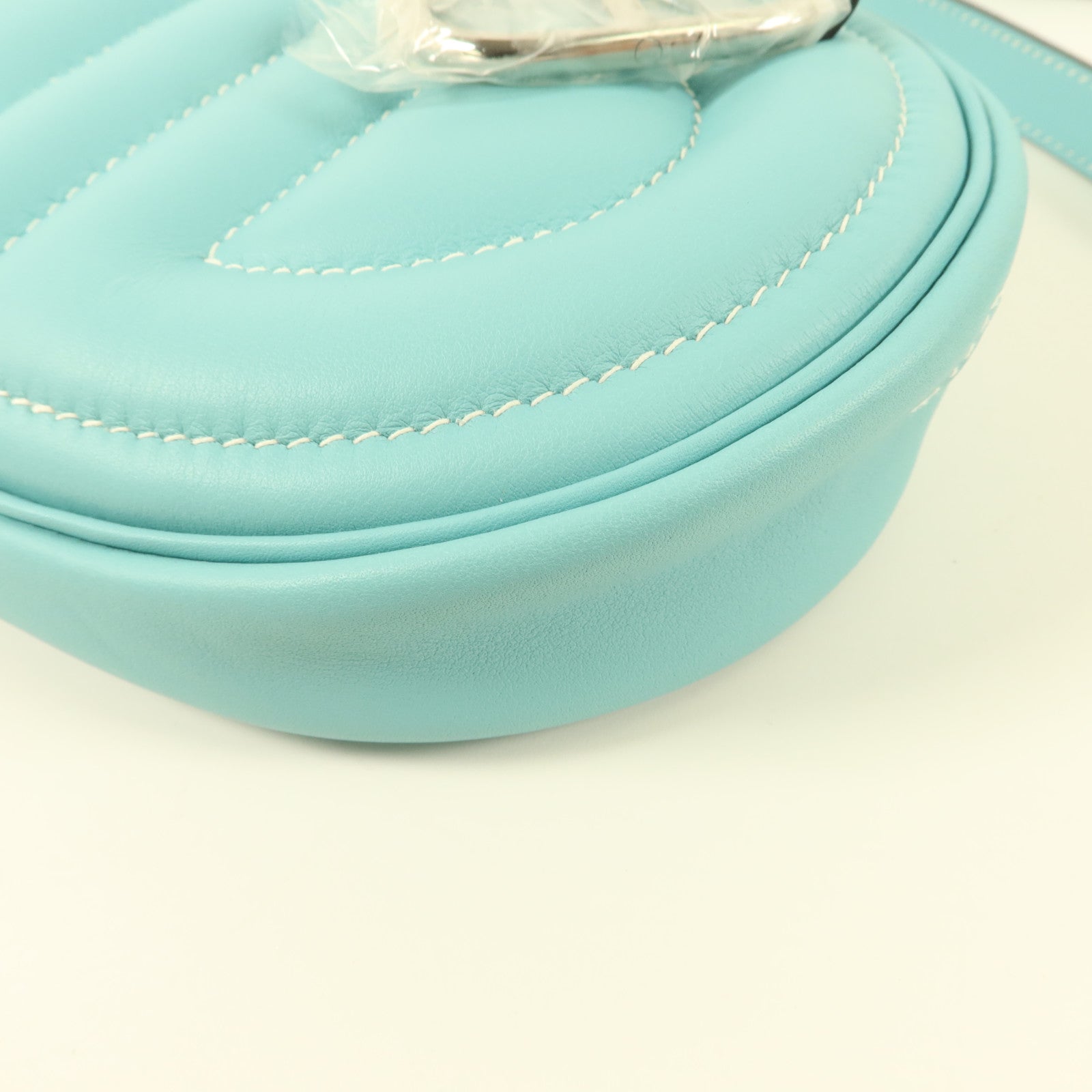 HERMES Swift皮革In The Loop Belt Bag肩背袋Bleu Atoll