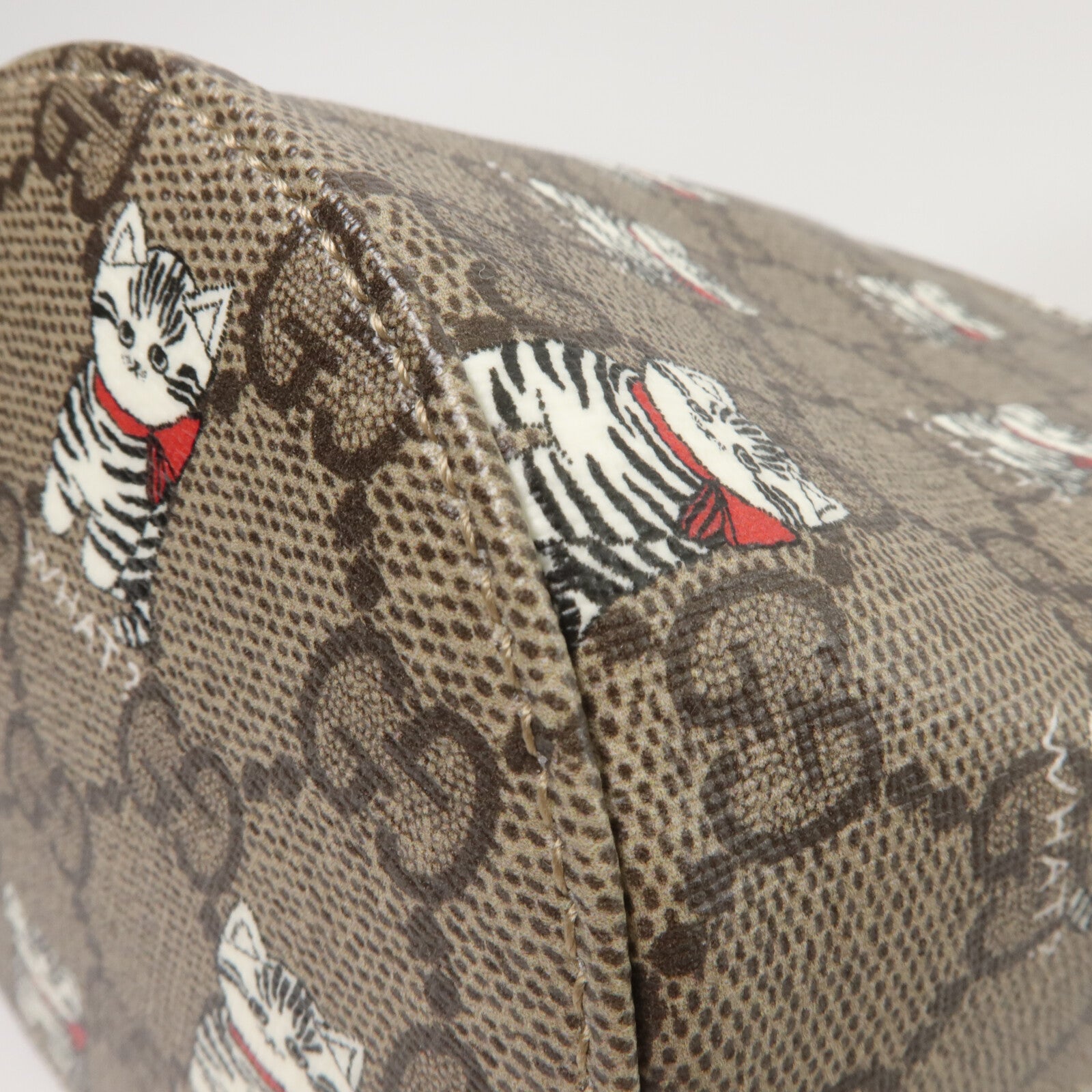 GUCCI 塗層帆布Bucket Bag手挽袋