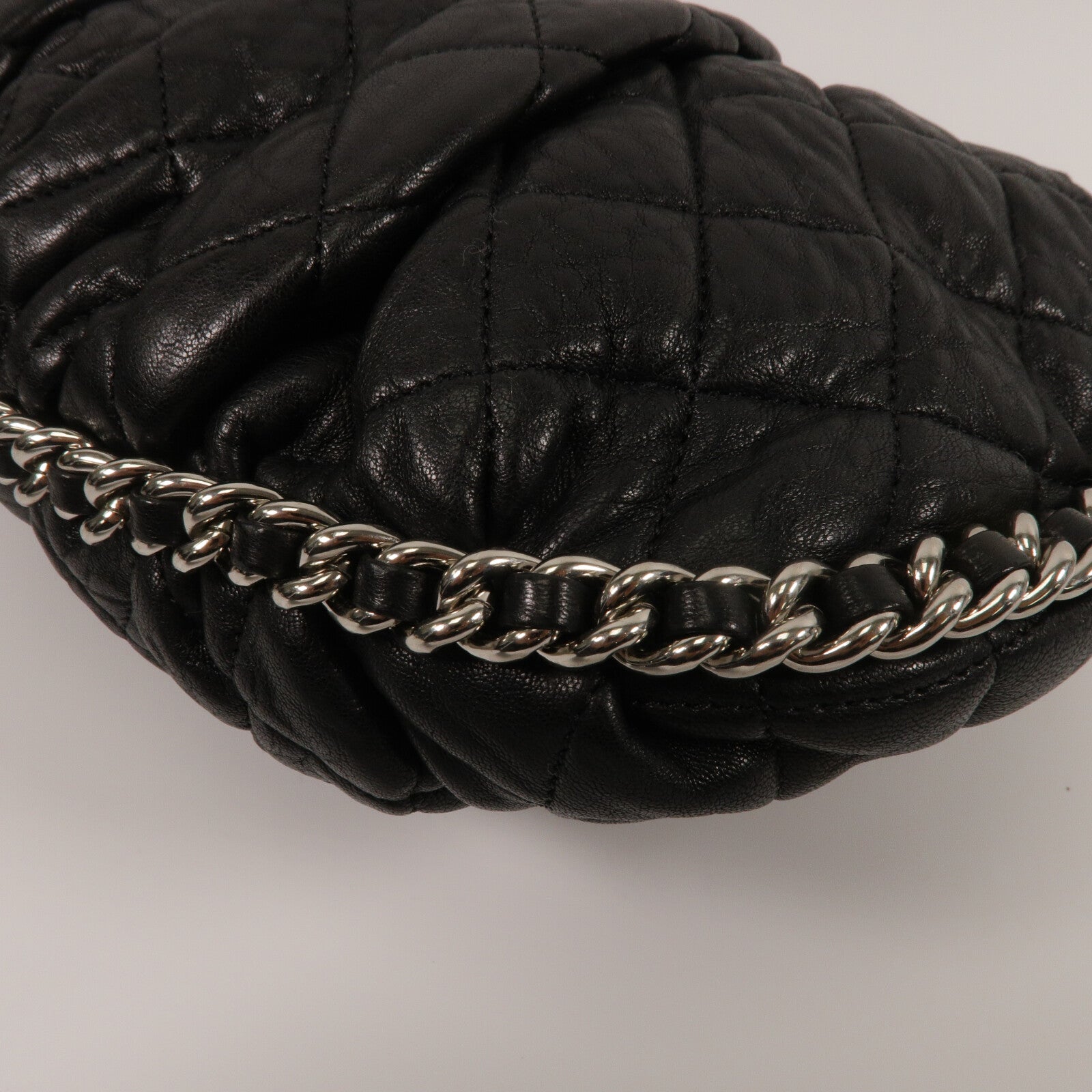 CHANEL 牛皮皮革Shoulder Bag鏈帶肩背袋