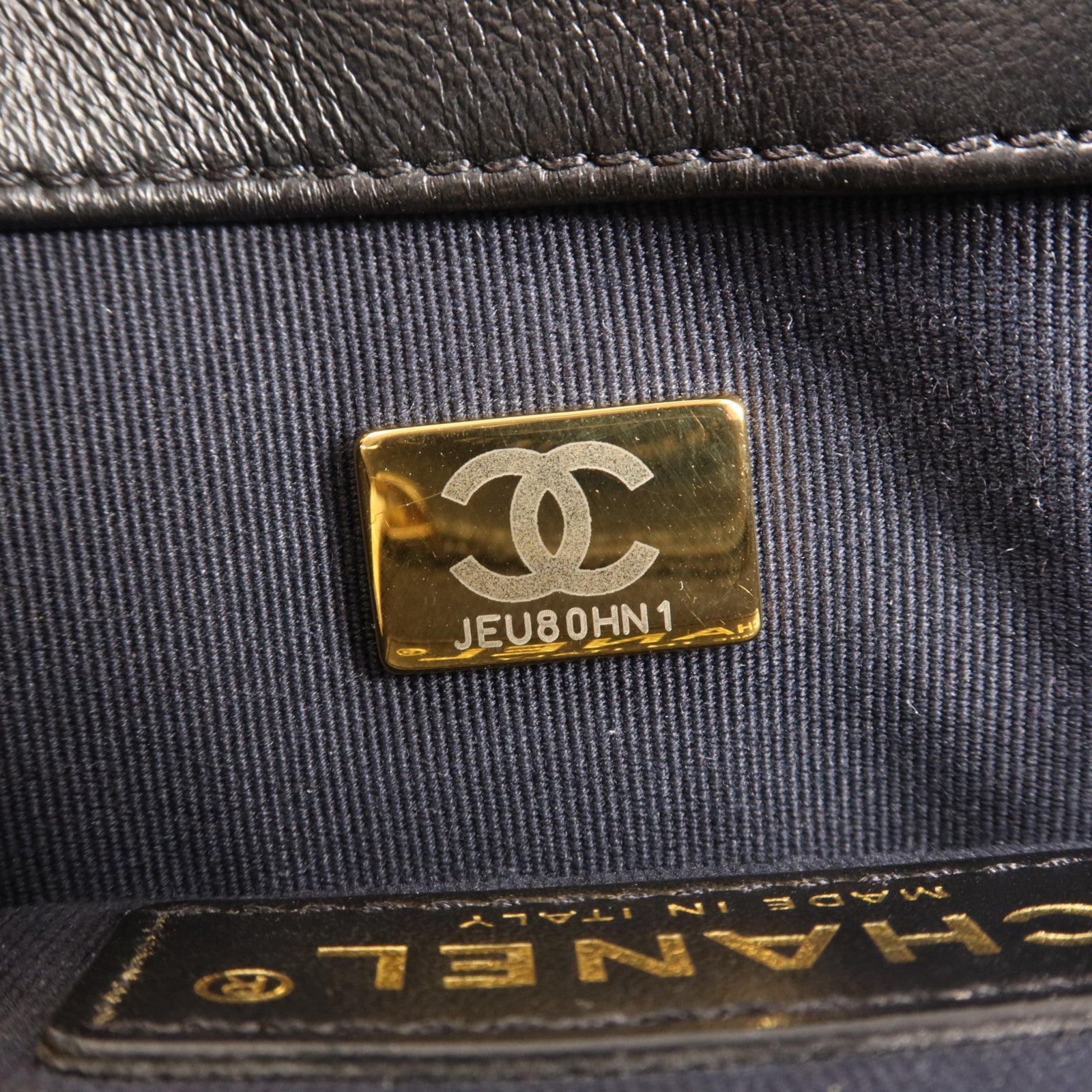 CHANEL 【激減優惠】羊皮皮革Chain Shoulder金扣鏈帶肩背袋