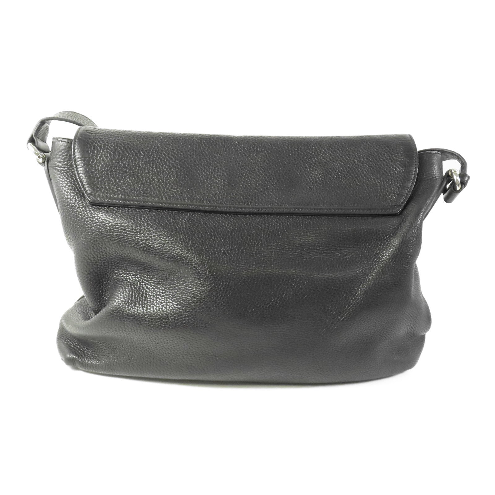 GUCCI GG SHW Shoulder Bag 322056 Calfskin Leather Black