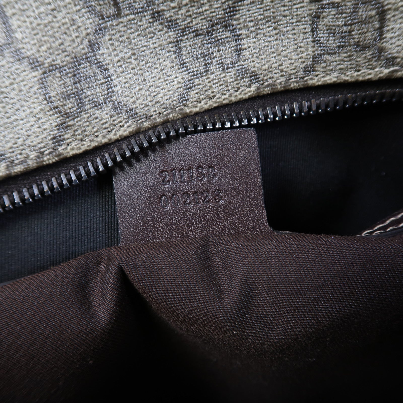 GUCCI 塗層帆布Tote Bag肩背袋啡色
