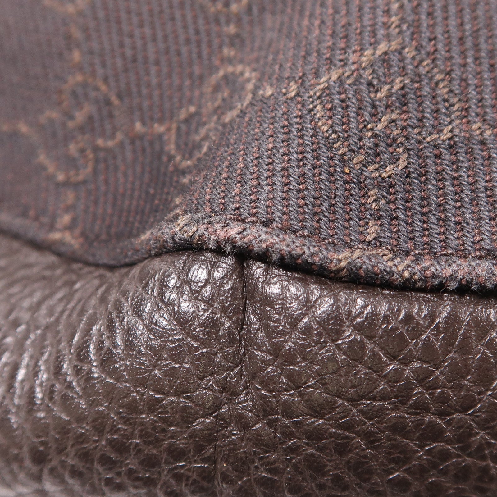 GUCCI GG SHW Shoulder Bag 179777 Canvas Brown