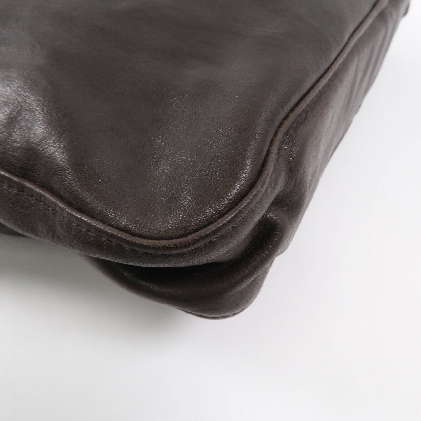 Longchamp 牛皮皮革Hand Bag手挽袋