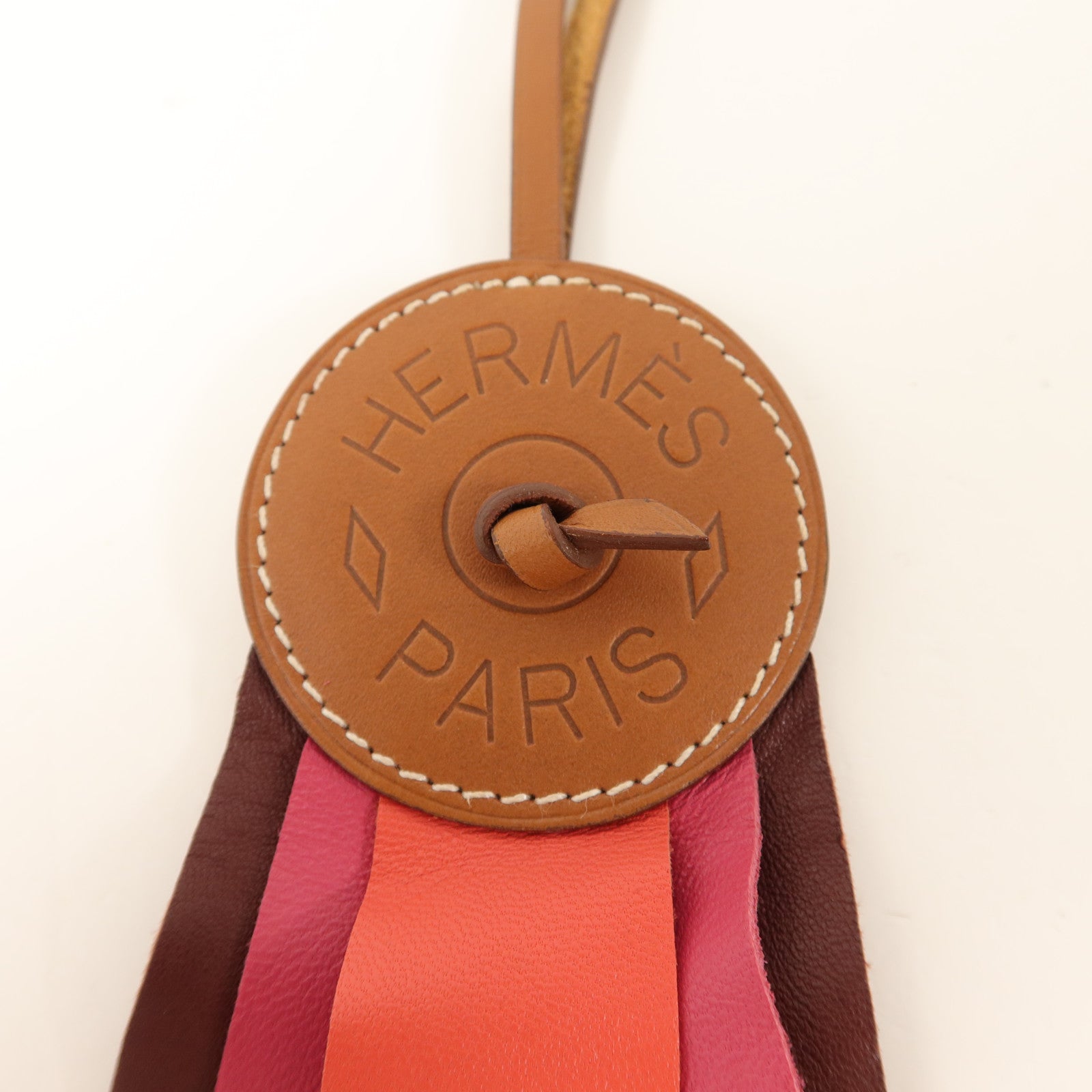 HERMES Milo皮革/Hunter皮革Paddock Flot Charm掛飾