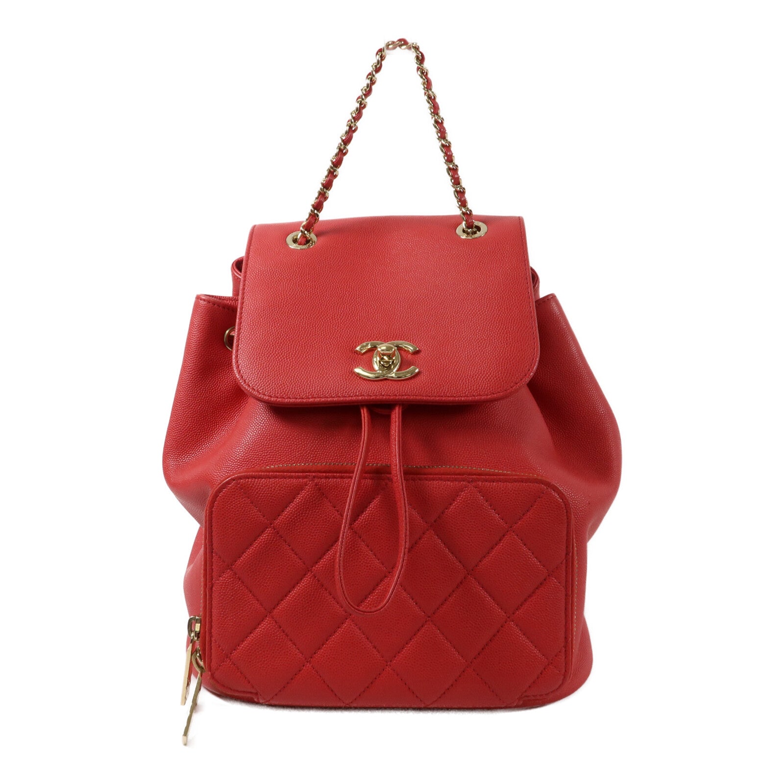 CHANEL 牛皮皮革Affinity Backpack背包