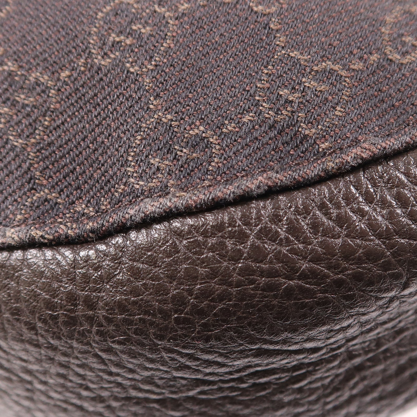 GUCCI GG SHW Shoulder Bag 179777 Canvas Brown