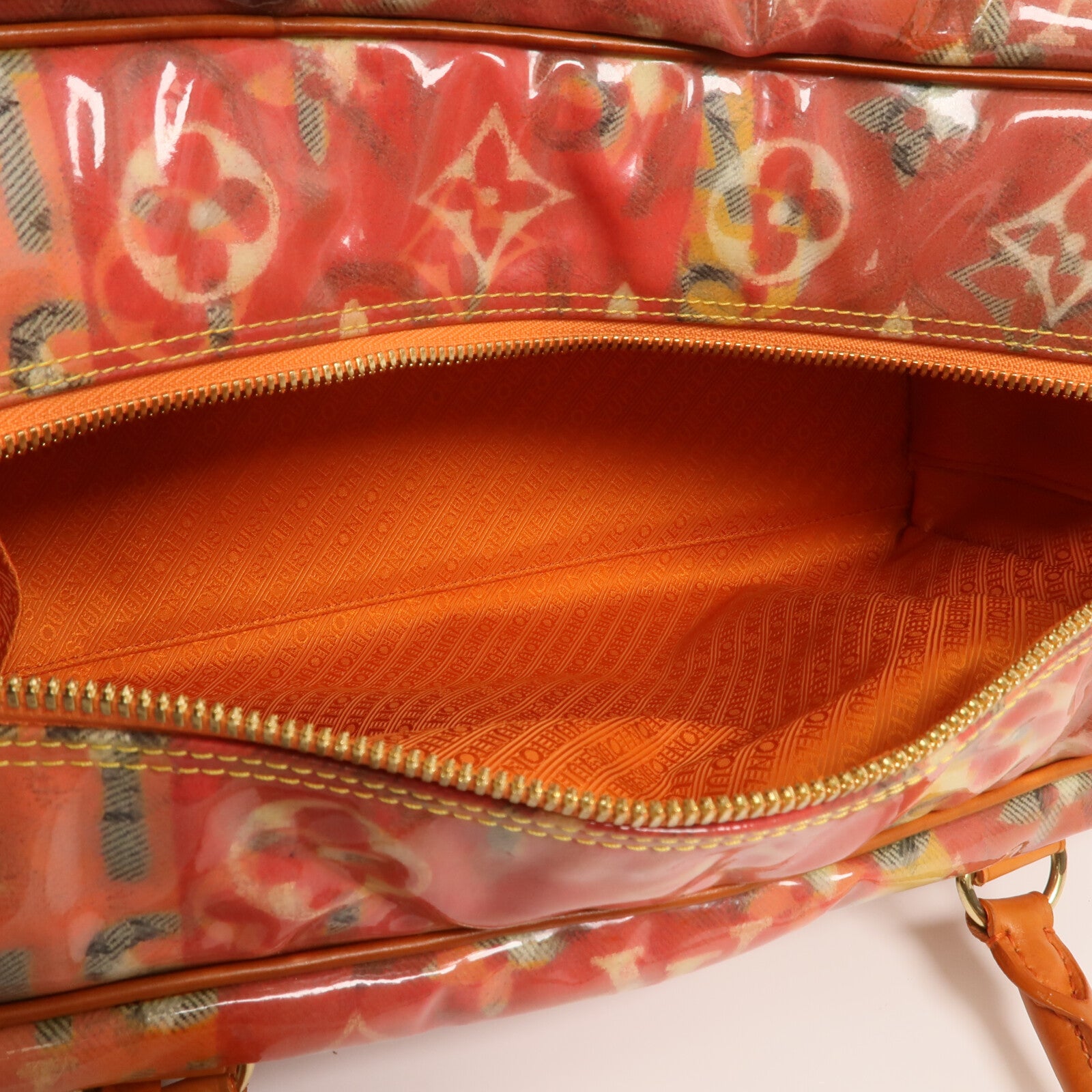 LOUIS VUITTON 【激減優惠】Monogram Pulp Weekender PM金扣肩背袋