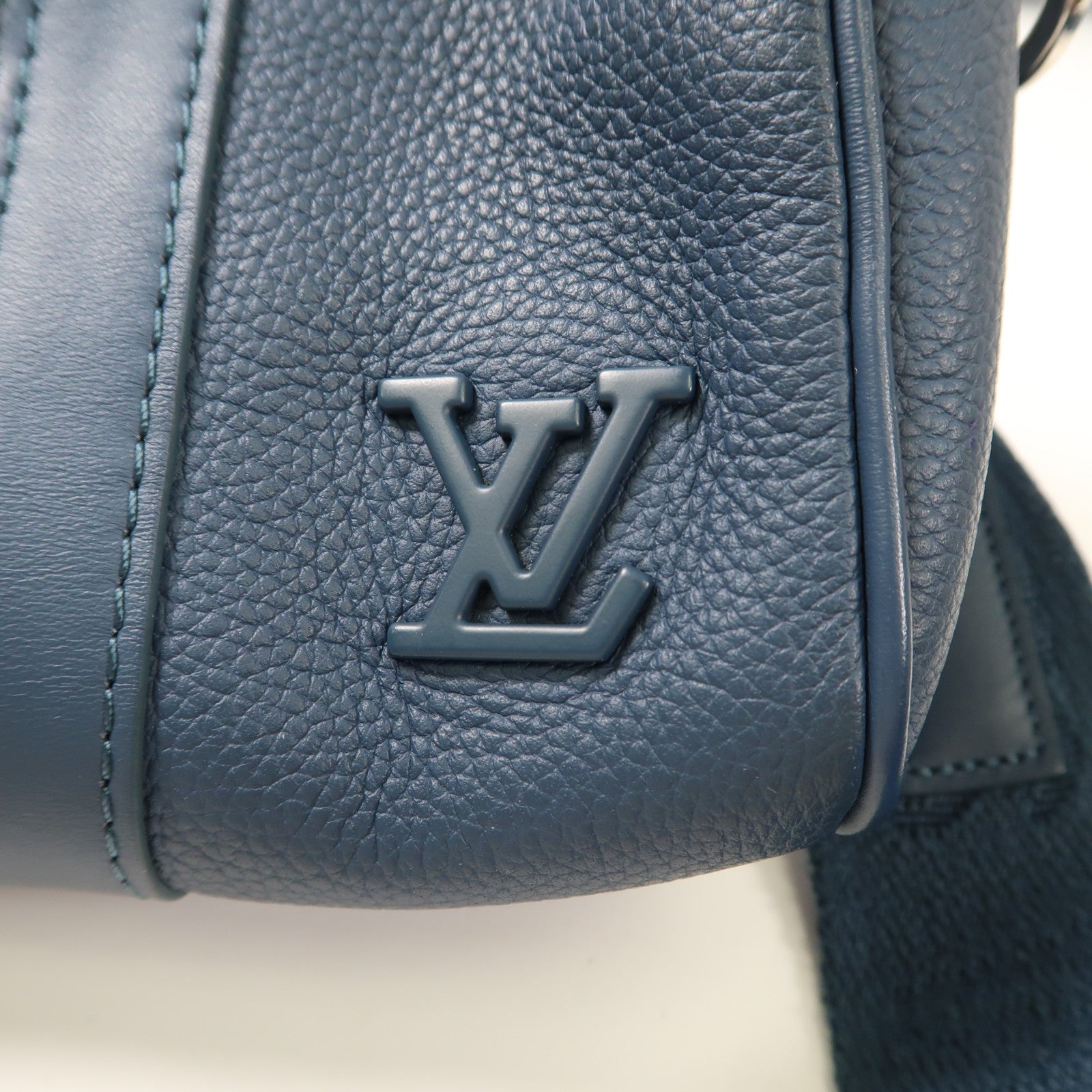 LOUIS VUITTON Aerogram Keepall XS銀扣手挽肩背兩用袋