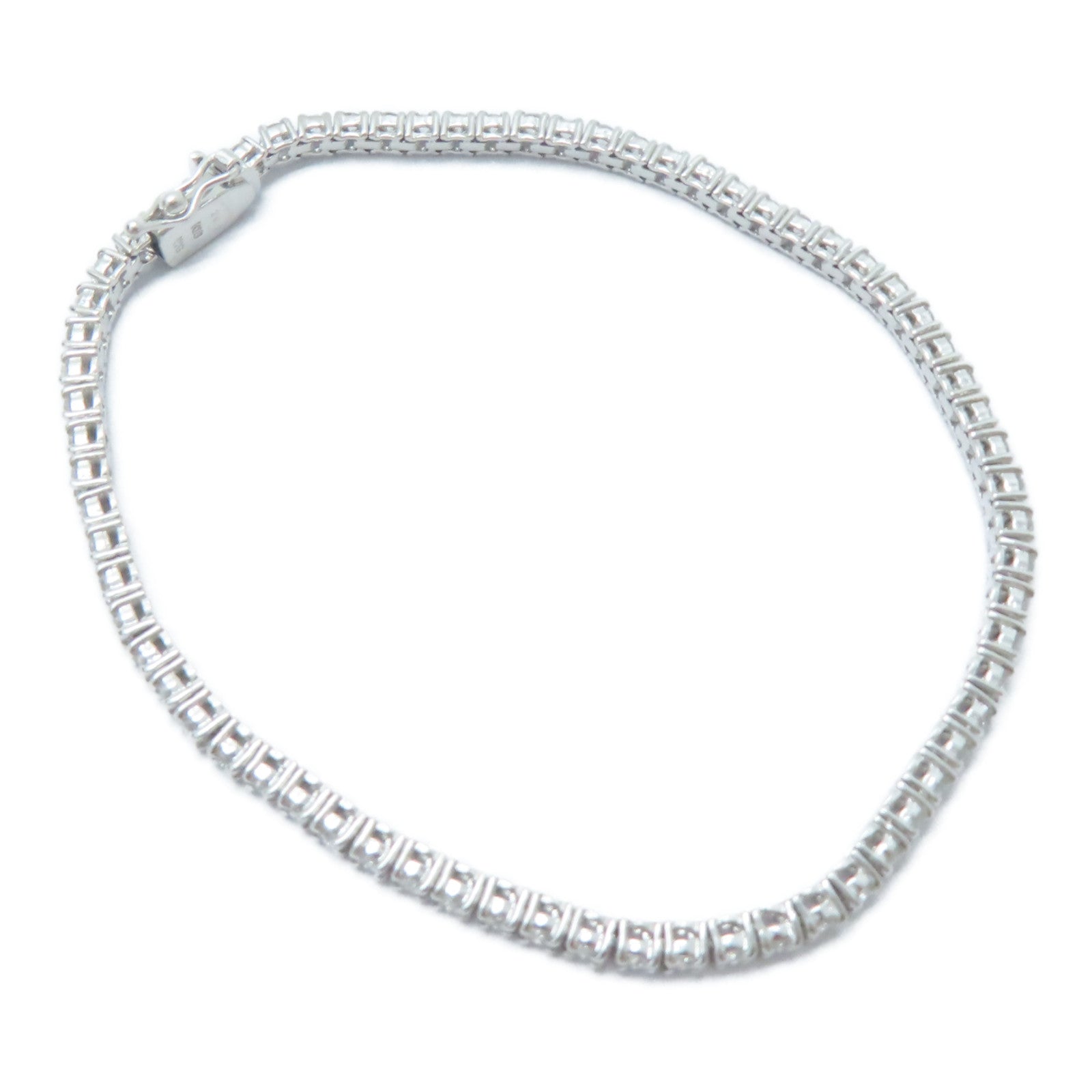 JEWELRY 18K白金Diamond Bracelet 2.03ct鑽石手鏈