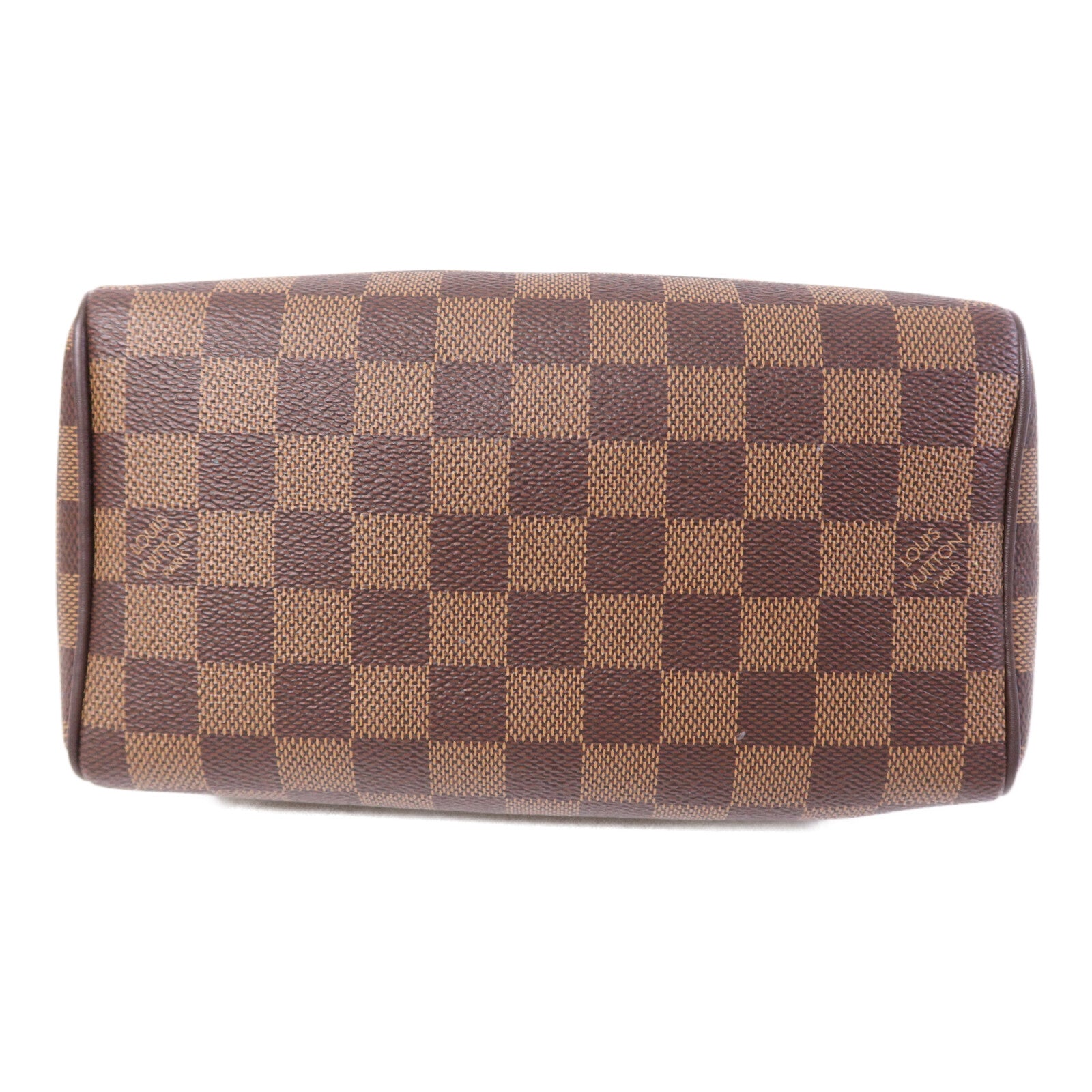 LOUIS VUITTON Damier Speedy Bandouliere 20金扣手挽肩背兩用袋
