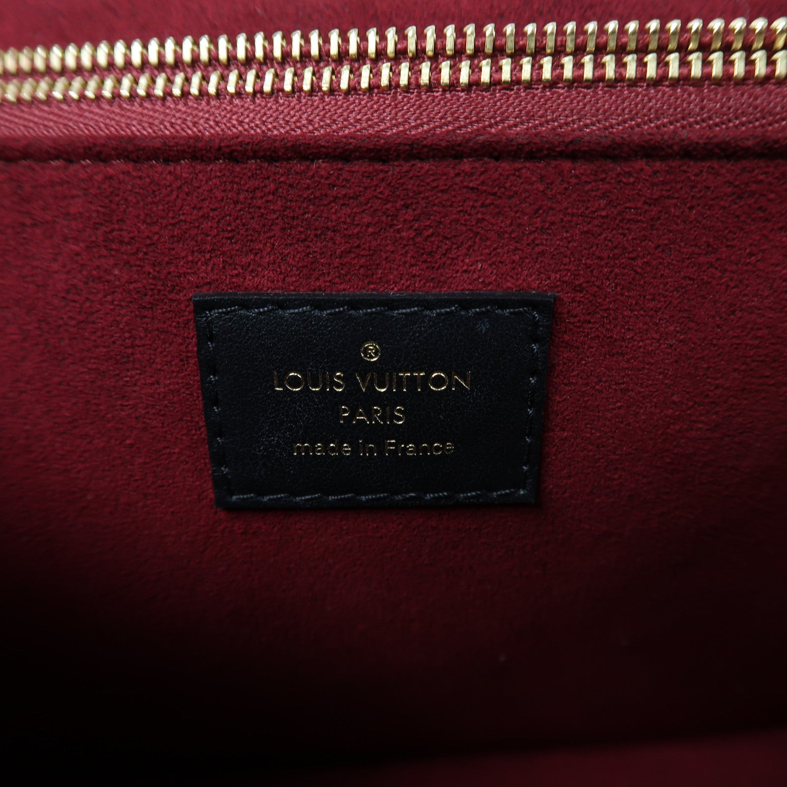 LOUIS VUITTON Monogram Passy金扣鏈帶肩背袋啡色