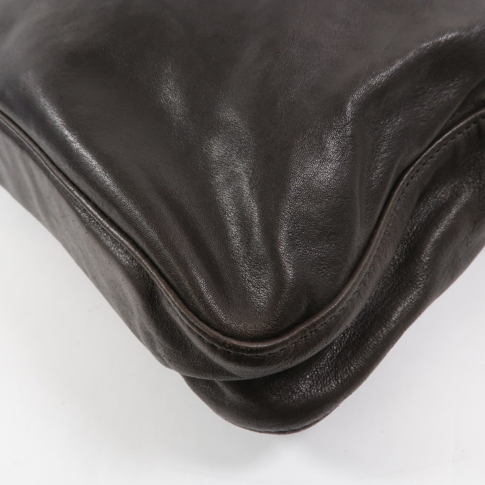 Longchamp 牛皮皮革Hand Bag手挽袋