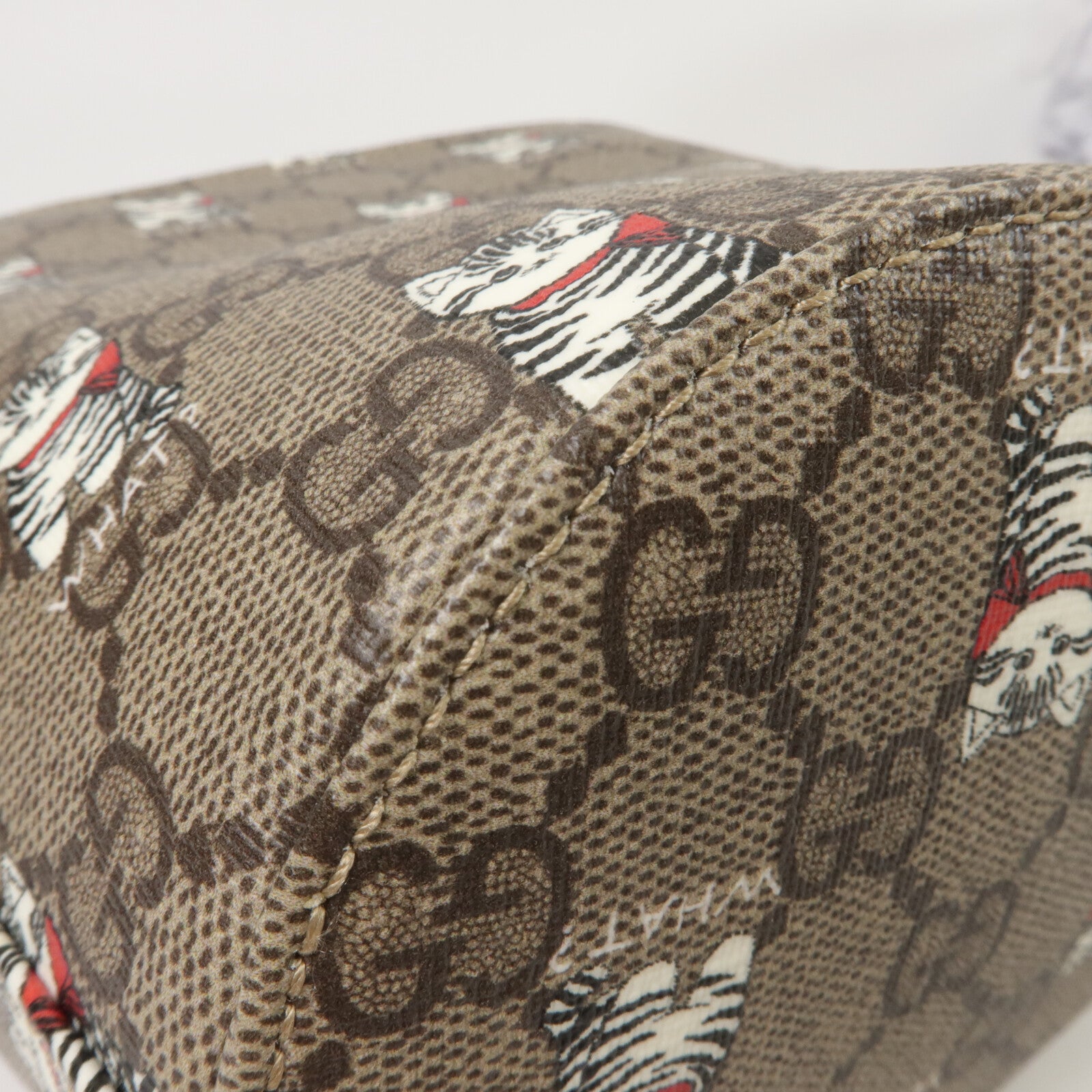 GUCCI 塗層帆布Bucket Bag手挽袋