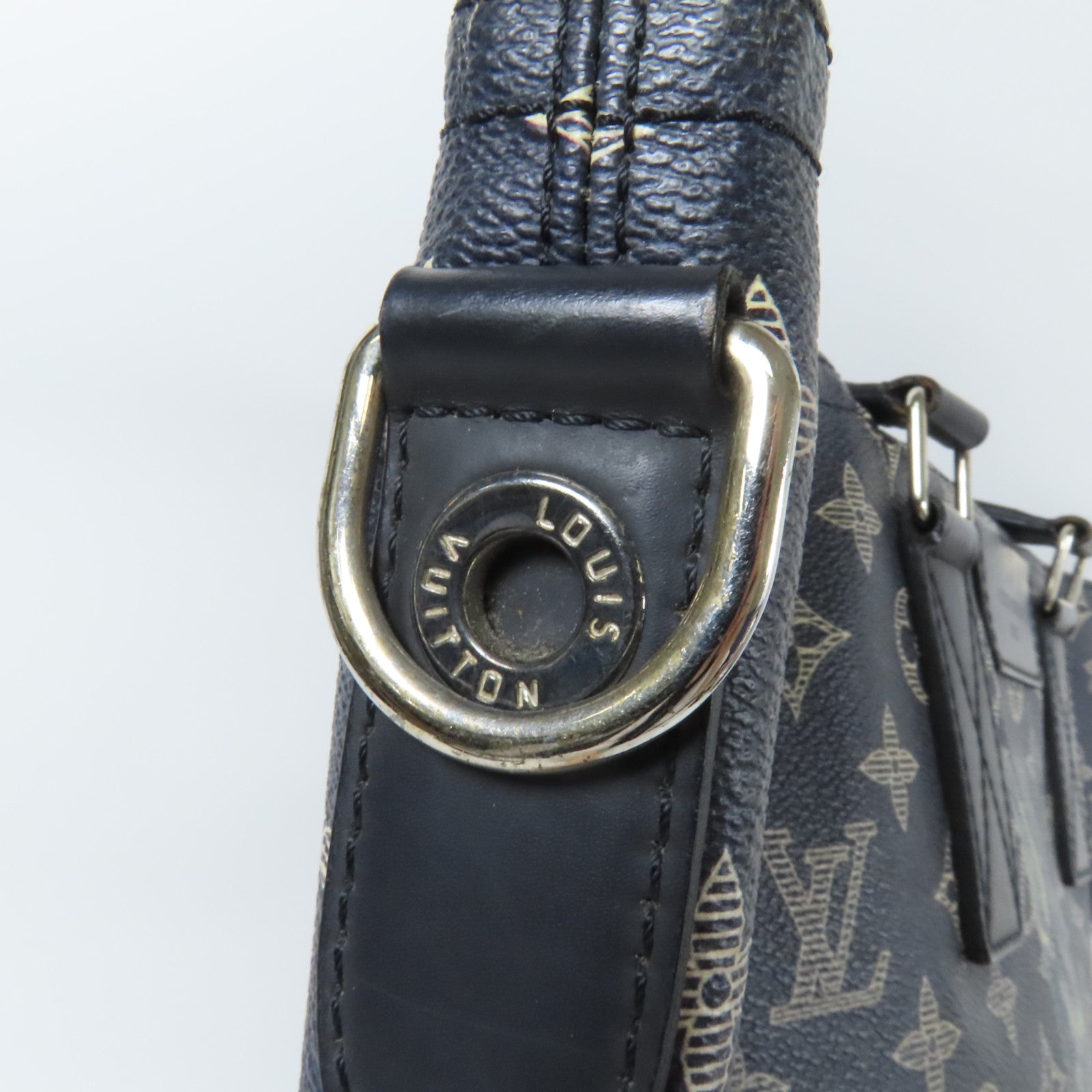LOUIS VUITTON Monogram Savanna Tote Bag銀扣手挽肩背兩用袋