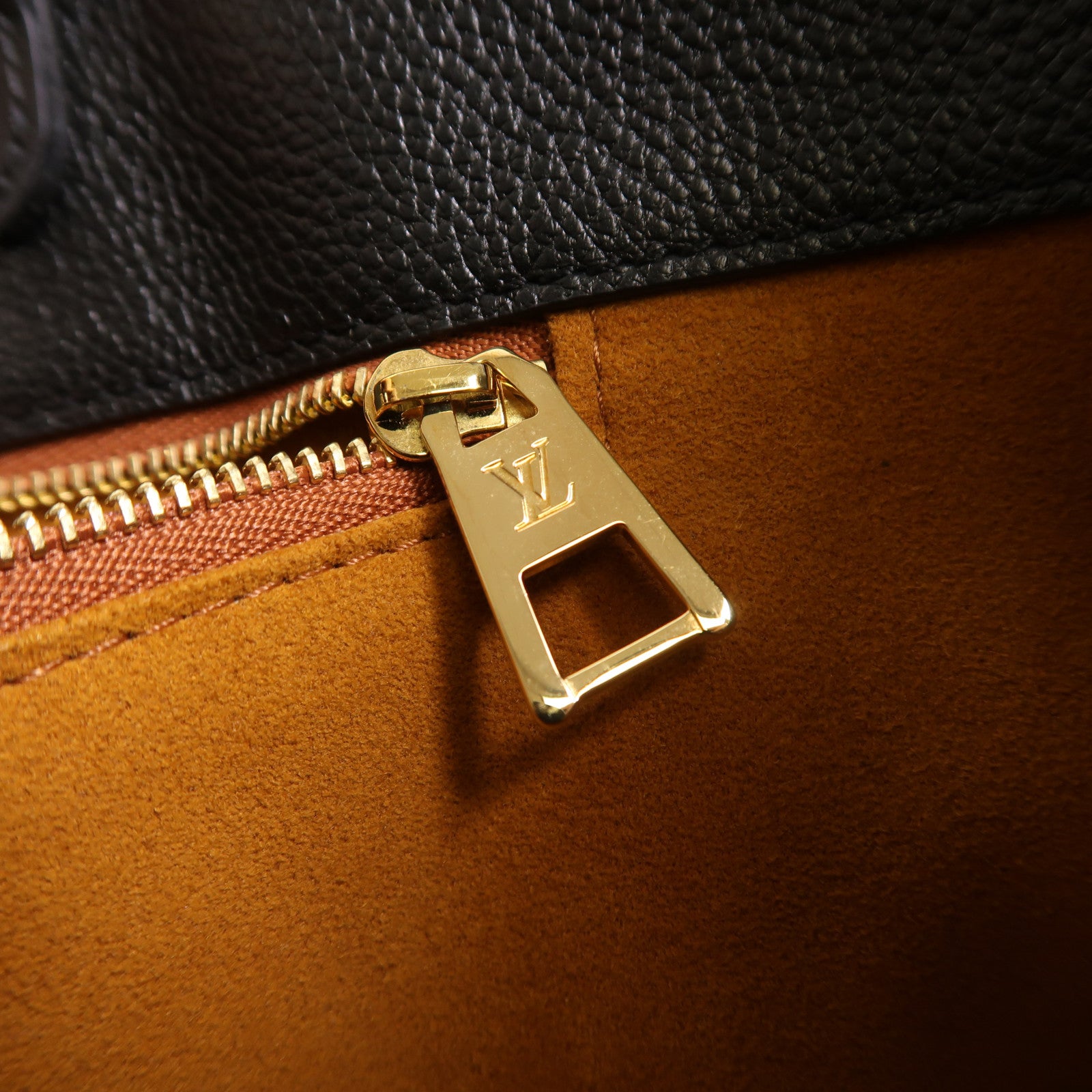 LOUIS VUITTON Monogram Empreinte On The Go GM金扣手挽肩背兩用袋