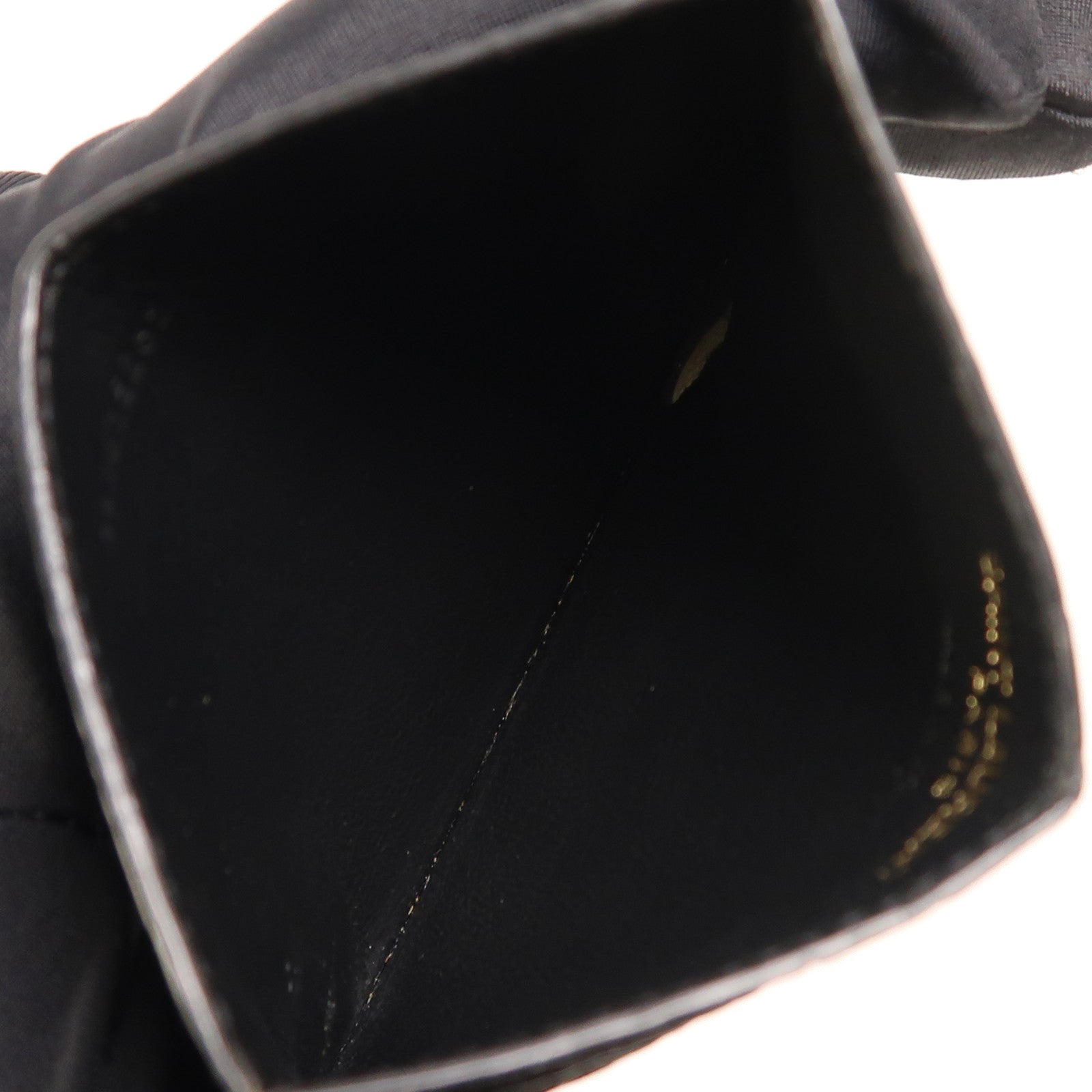 SAINT LAURENT 牛皮皮革Card Case金扣卡片套