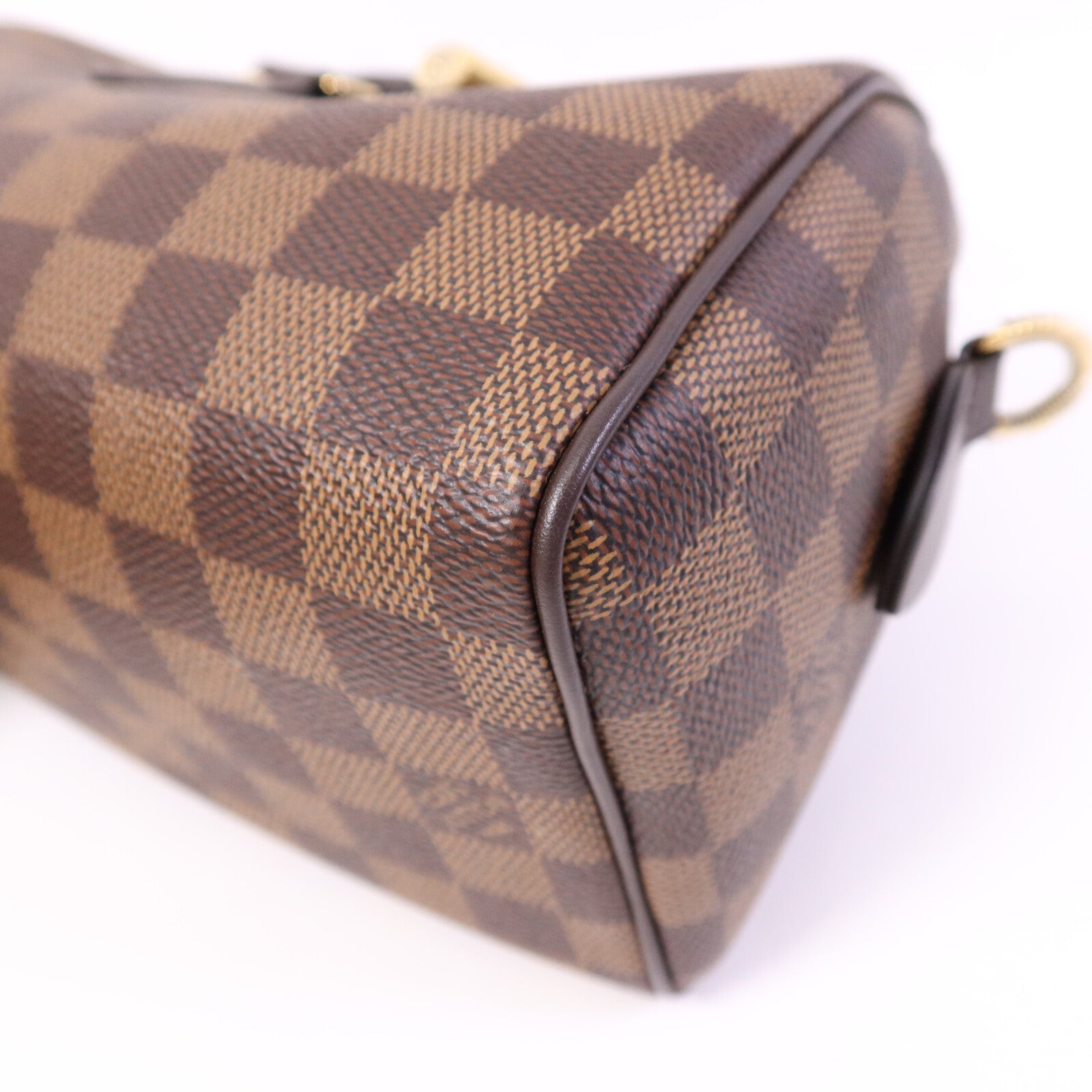 LOUIS VUITTON Damier Speedy Bandouliere 20金扣手挽肩背兩用袋