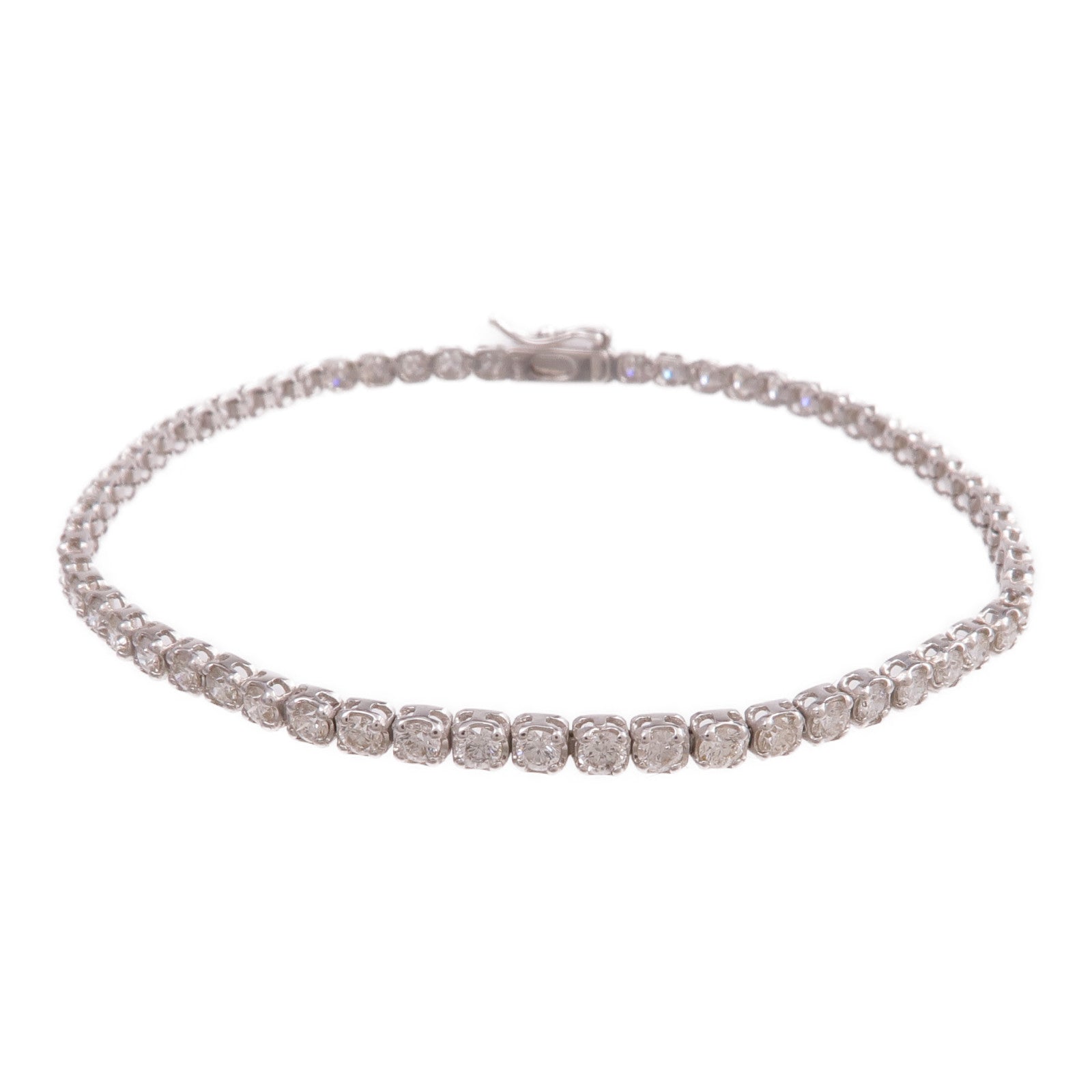 JEWELRY 18K白金Diamond Bracelet鑽石手鏈