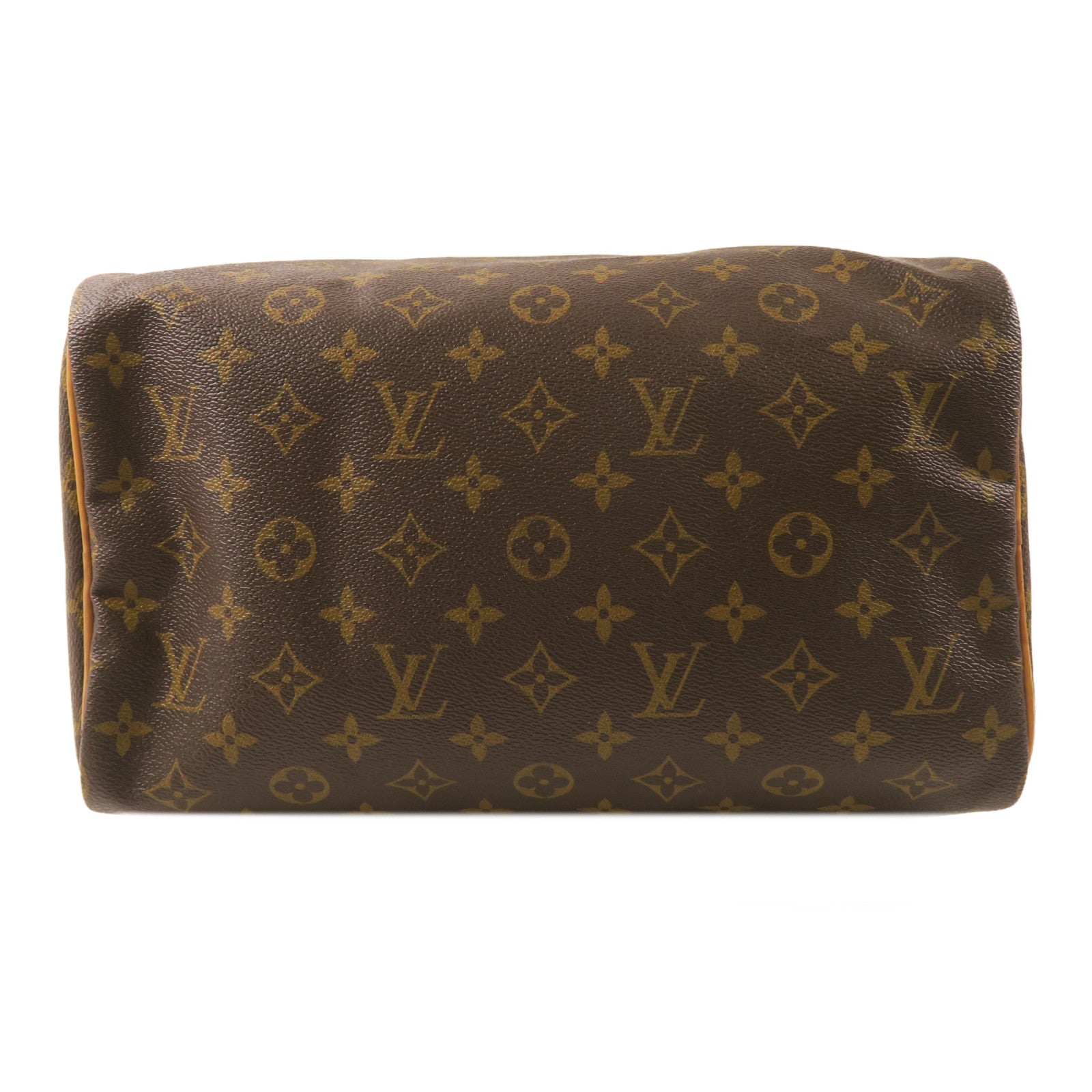 LOUIS VUITTON Monogram Speedy 30金扣手挽袋啡色
