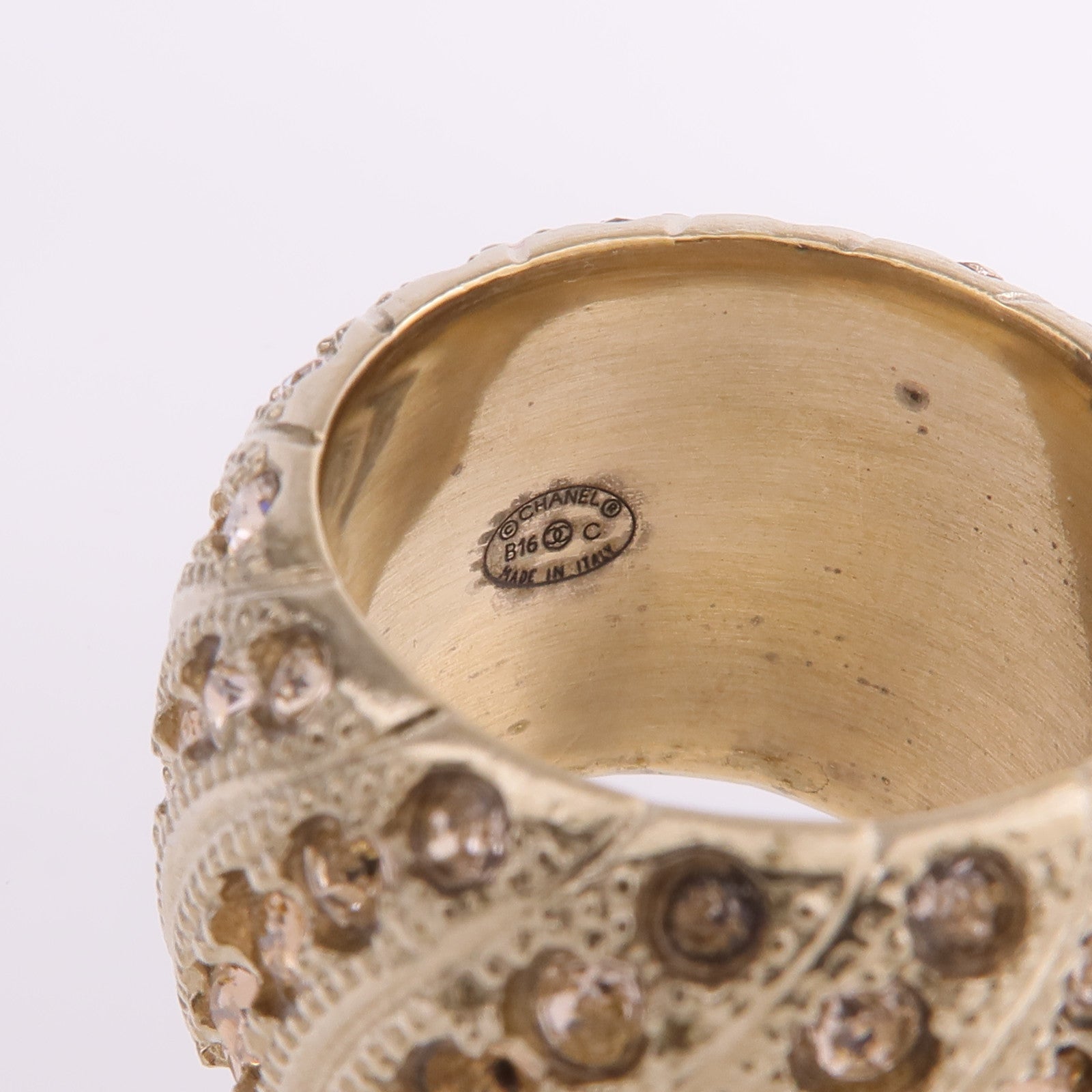 CHANEL 金屬Ring戒指US#7