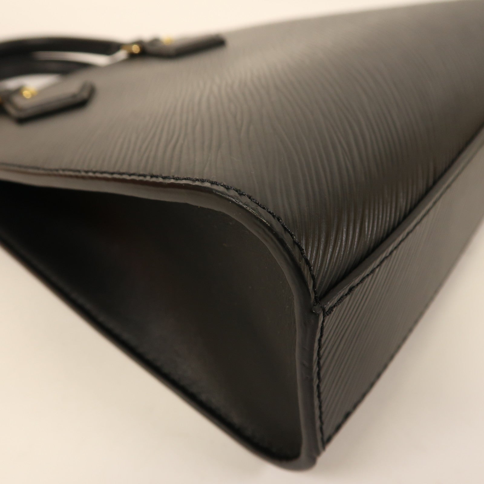 LOUIS VUITTON LV GHW Sac Plat BB 2 Way Shoulder Bag Handbag M20958 Epi Black