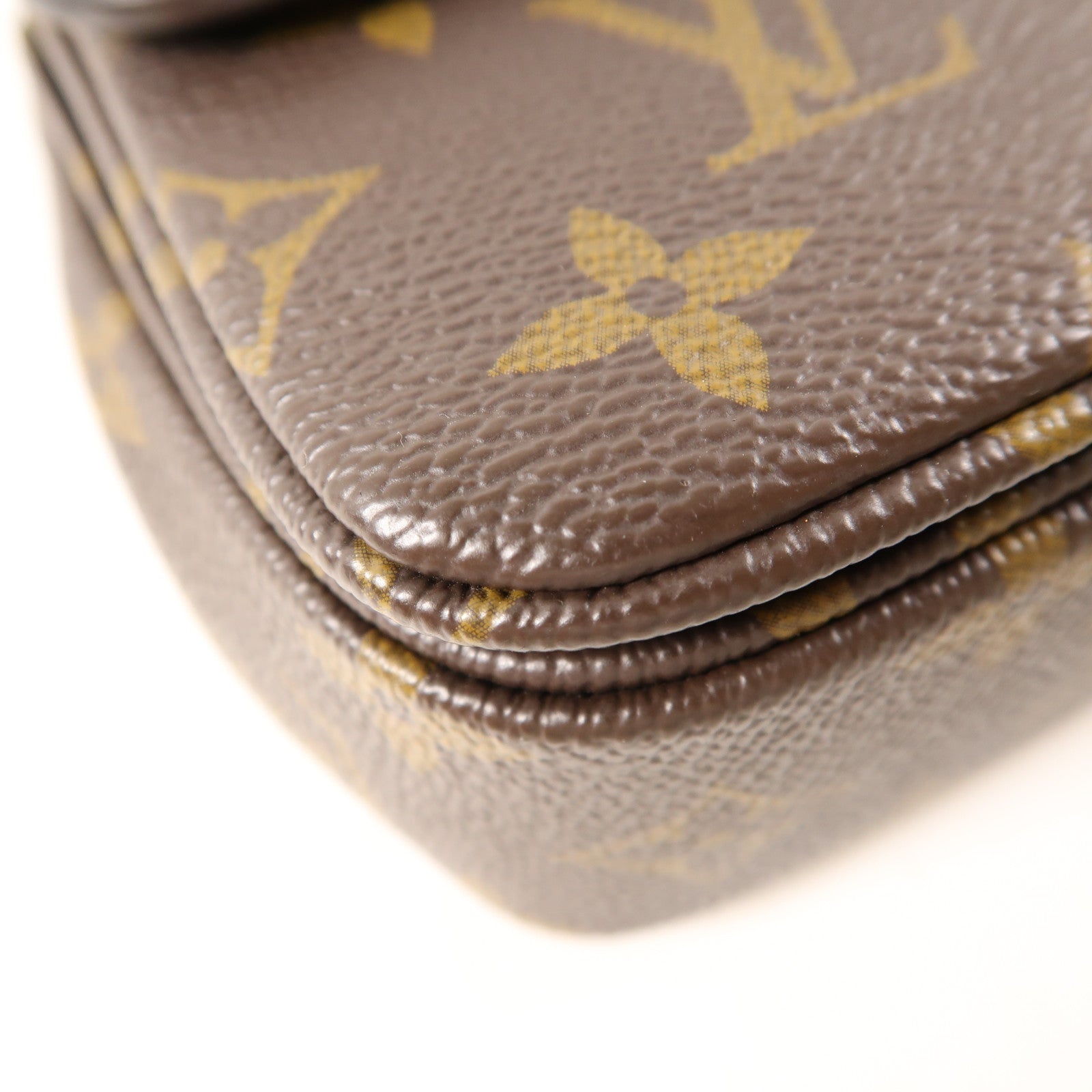 LOUIS VUITTON 【激減優惠】Monogram Marceau金扣肩背袋棕色