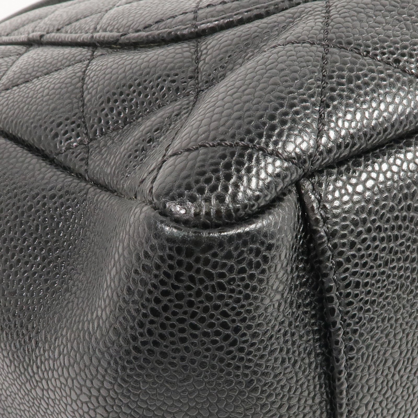 CHANEL 牛皮皮革GST Grand Shopping Tote金扣肩背袋/手挽袋