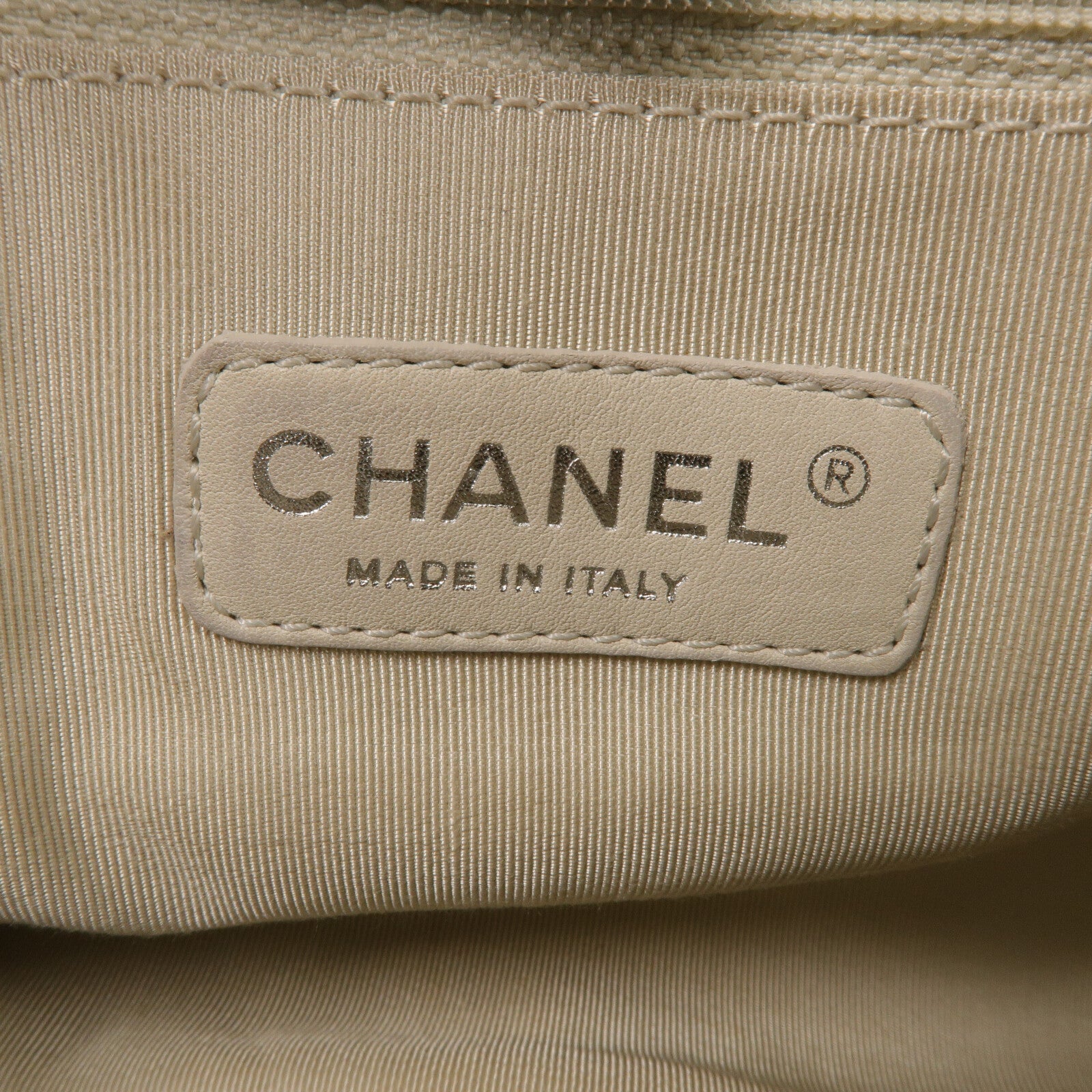 CHANEL 牛皮皮革Shoulder Bag鏈帶肩背袋