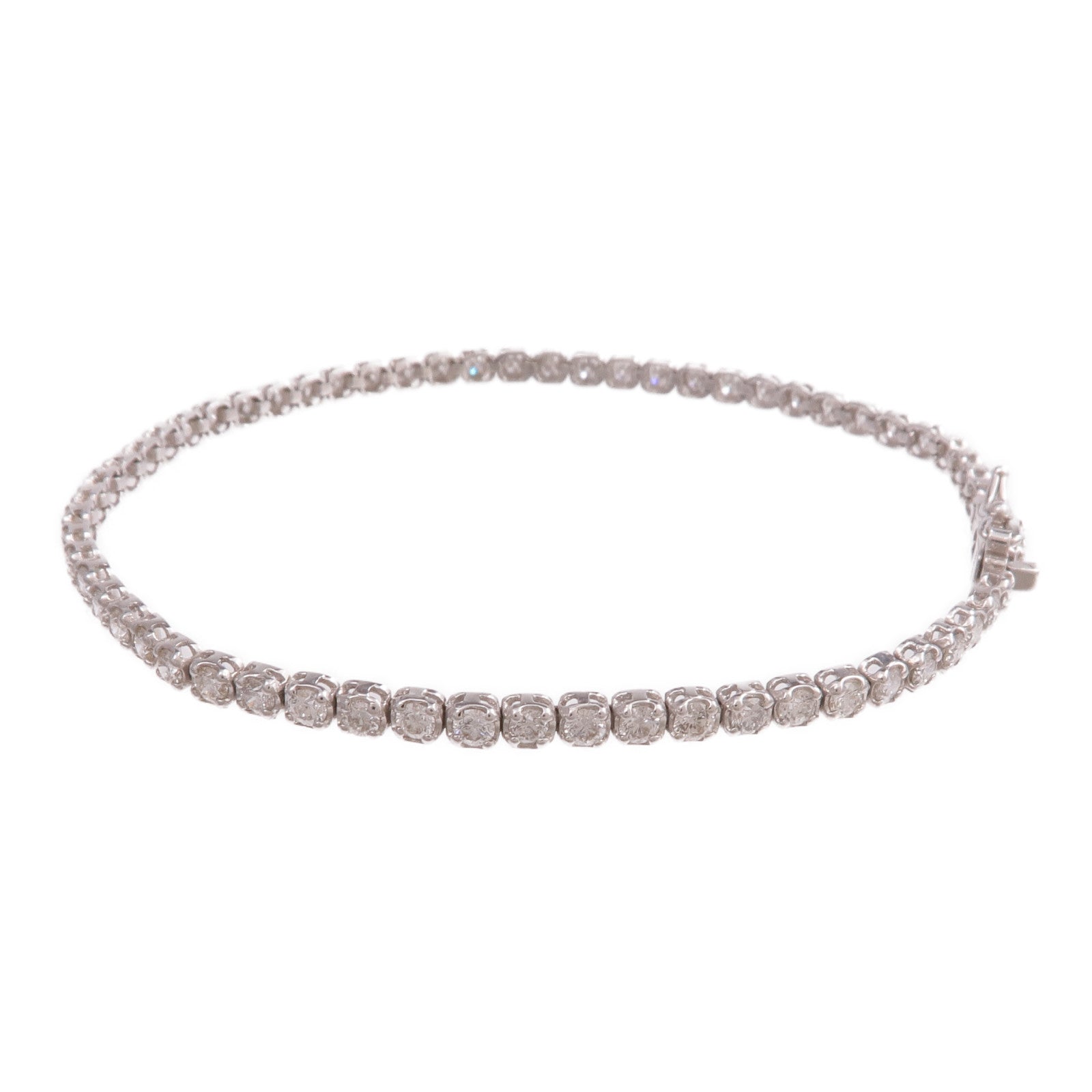 JEWELRY 18K白金Diamond Bracelet鑽石手鏈