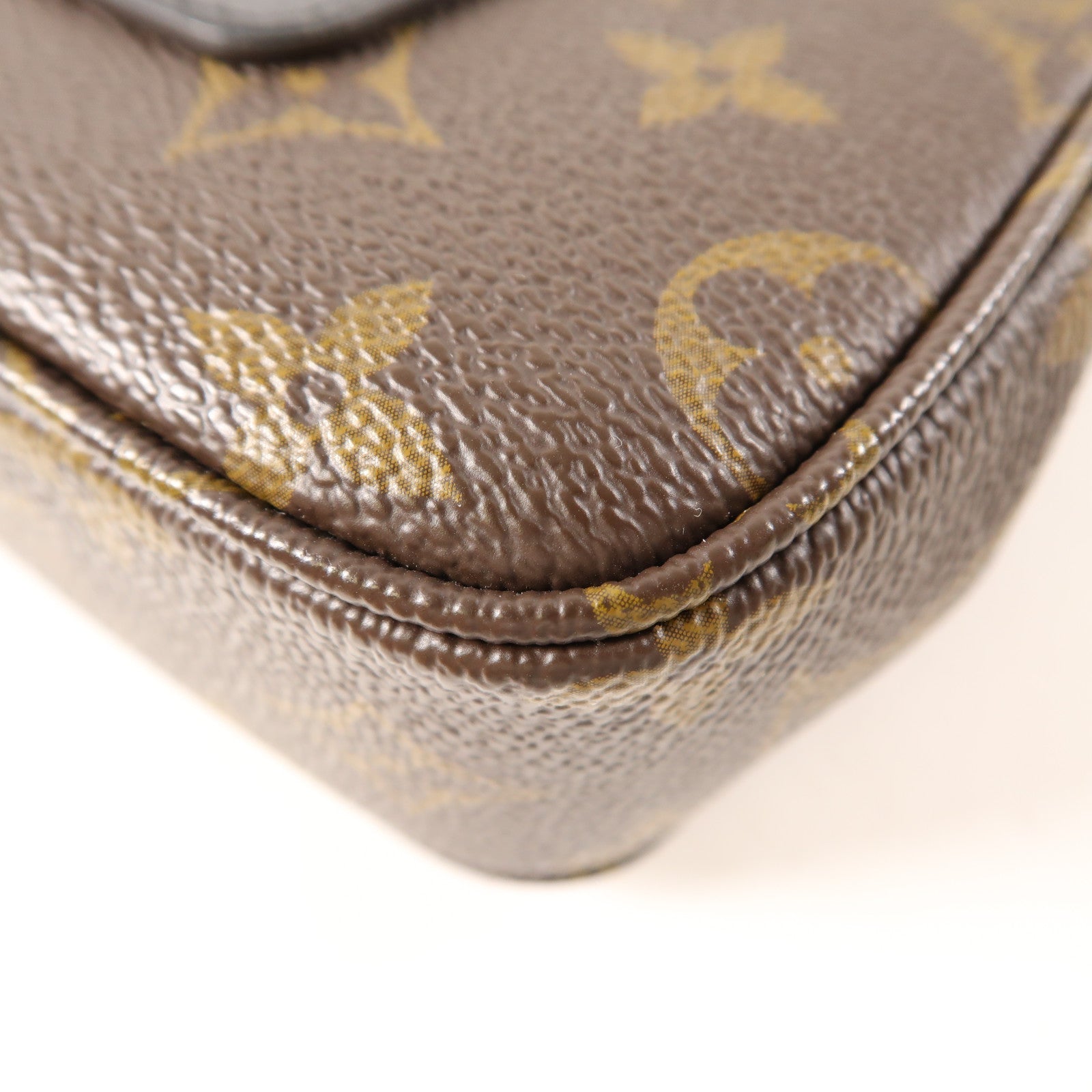 LOUIS VUITTON 【激減優惠】Monogram Marceau金扣肩背袋棕色