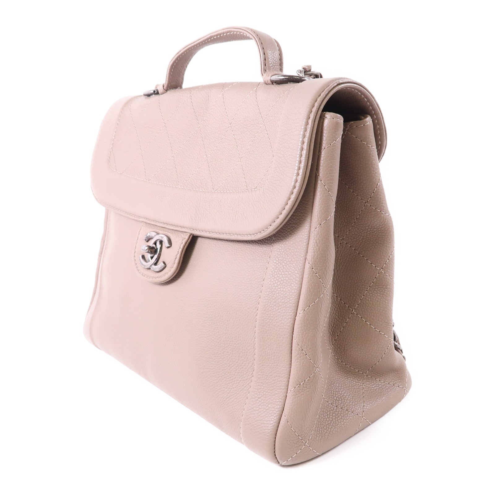 CHANEL 牛皮皮革Shoulder Bag手挽肩背兩用袋