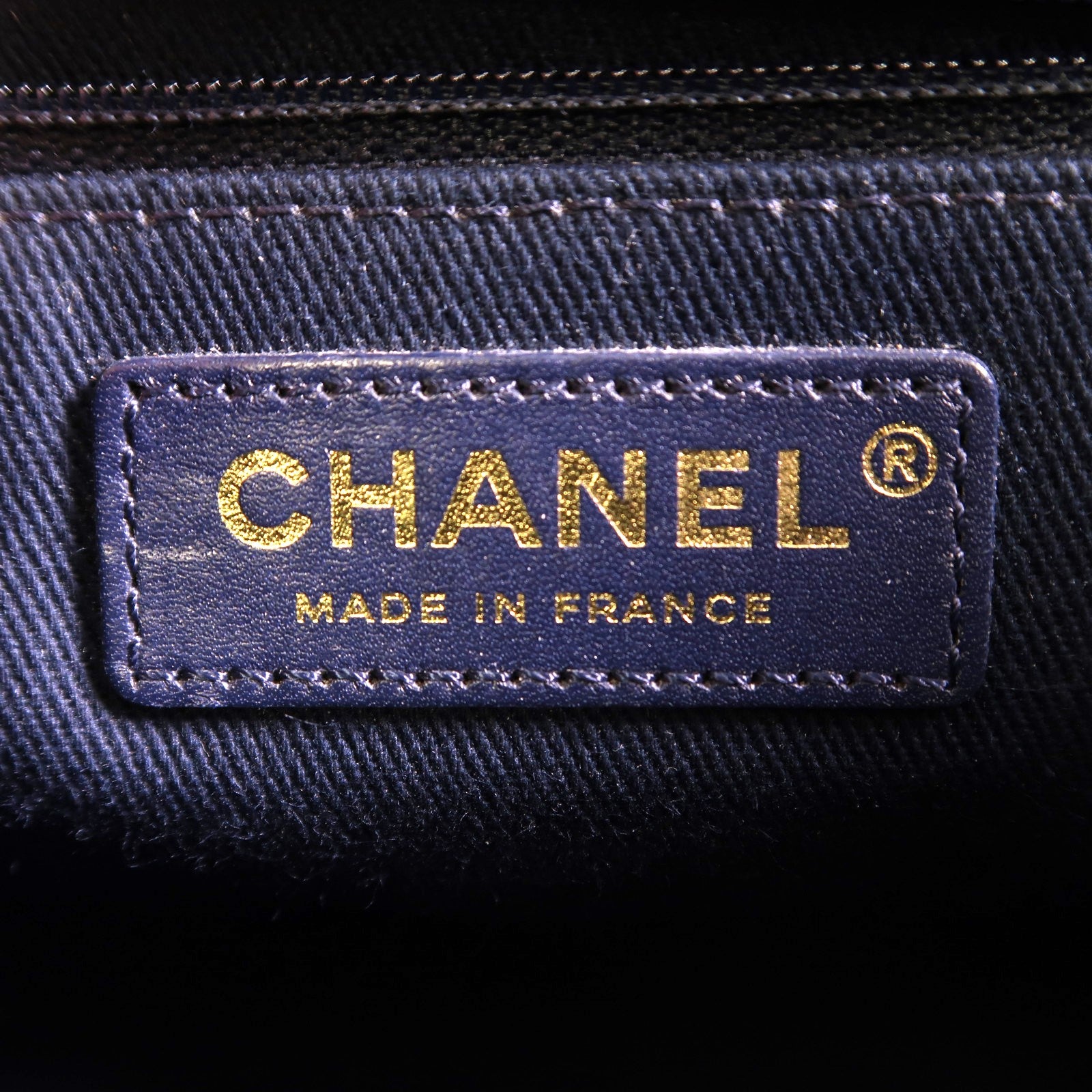 CHANEL 牛皮皮革Chain Shoulder金扣手挽肩背兩用袋