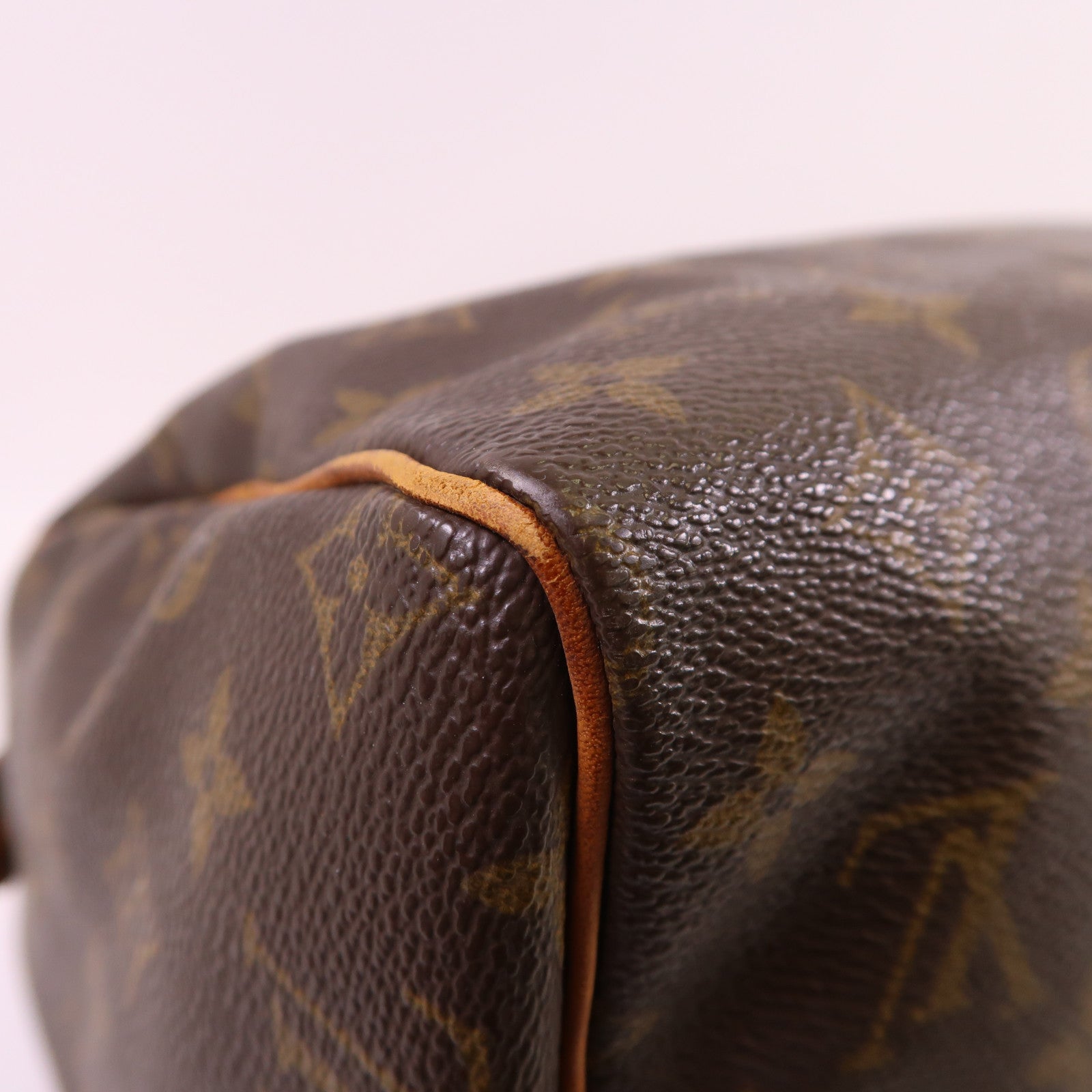 LOUIS VUITTON Monogram Speedy 30金扣手挽袋