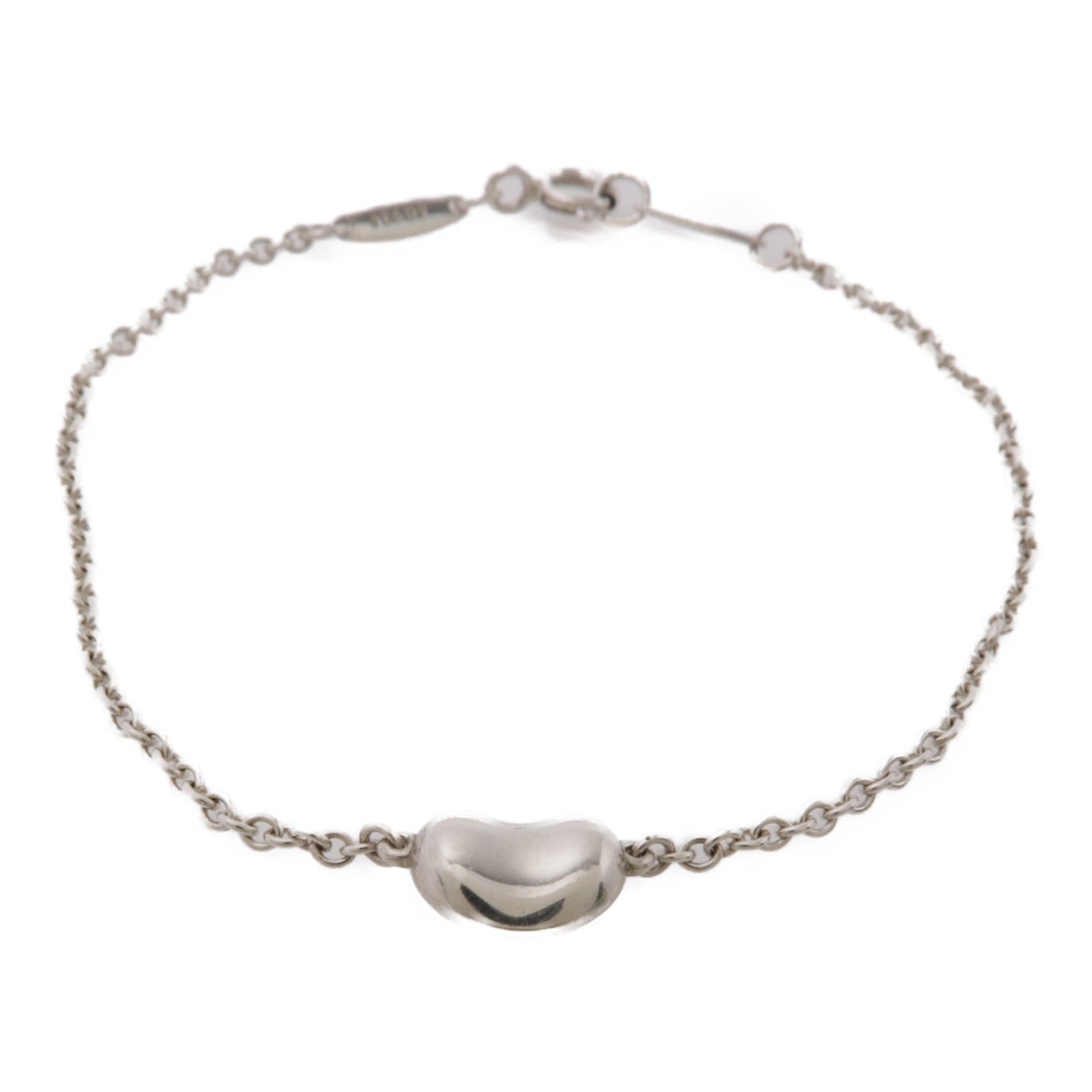 TIFFANY＆CO 925純銀Bean Bracelet手鏈