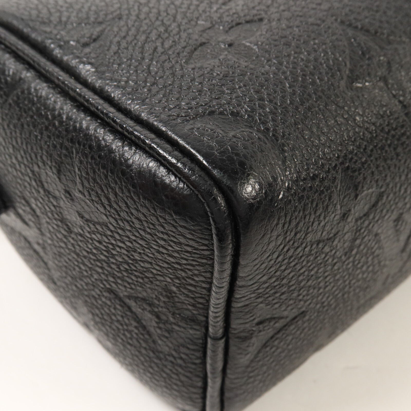LOUIS VUITTON Monogram Empreinte Nano Speedy手挽肩背兩用袋