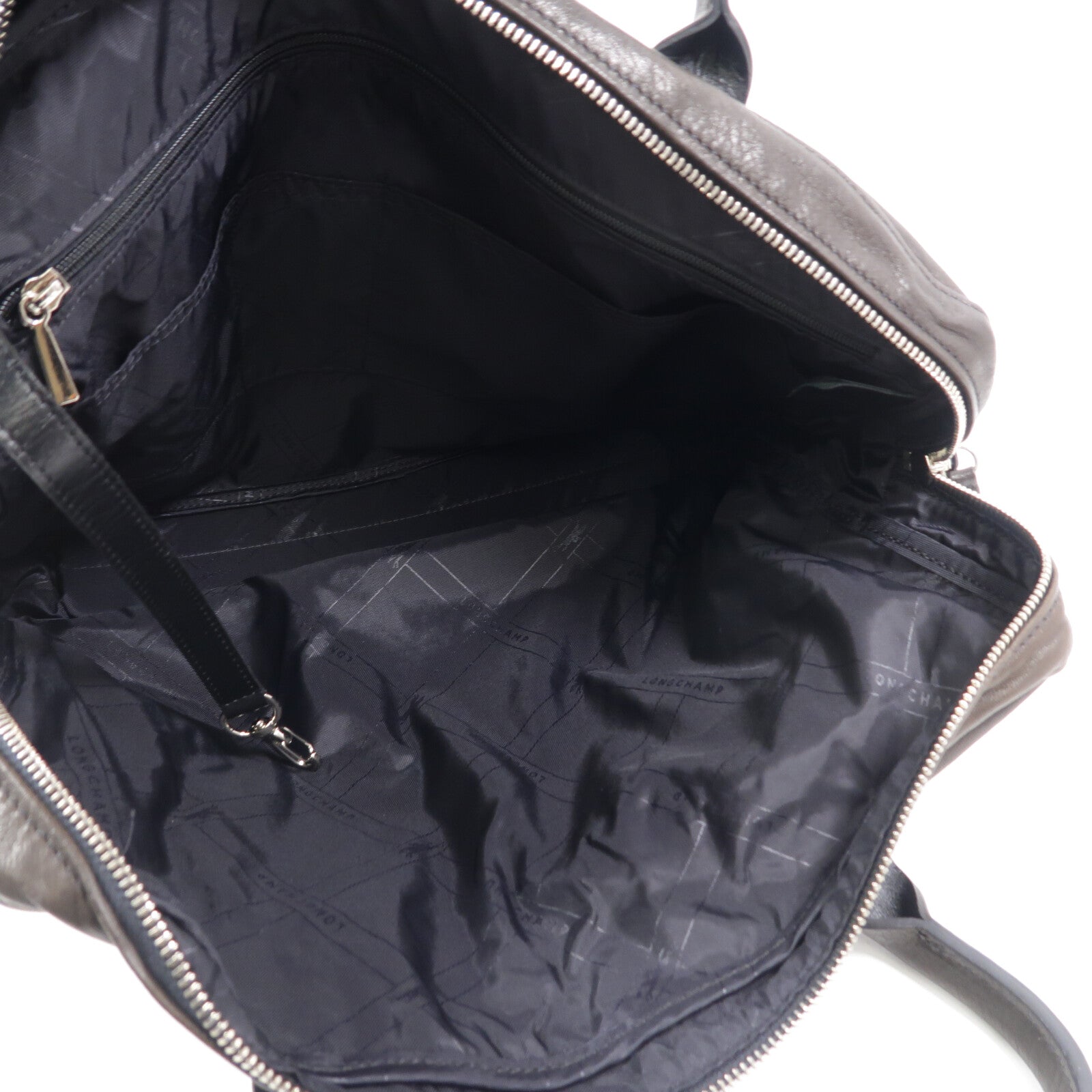 Longchamp 牛皮皮革Hand Bag手挽袋