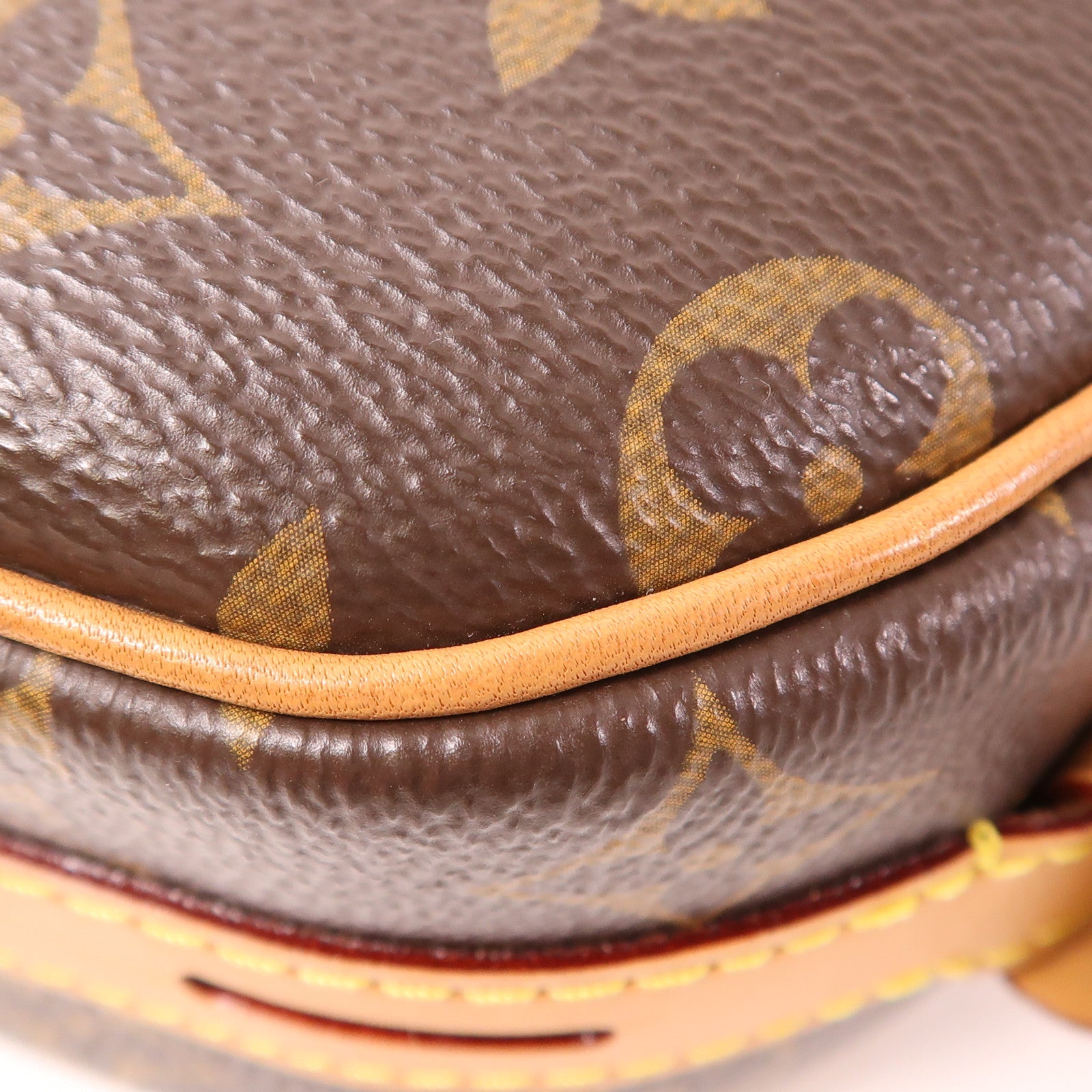 LOUIS VUITTON 【激減優惠】Monogram Boite Chapeau Souple金扣肩背袋棕色