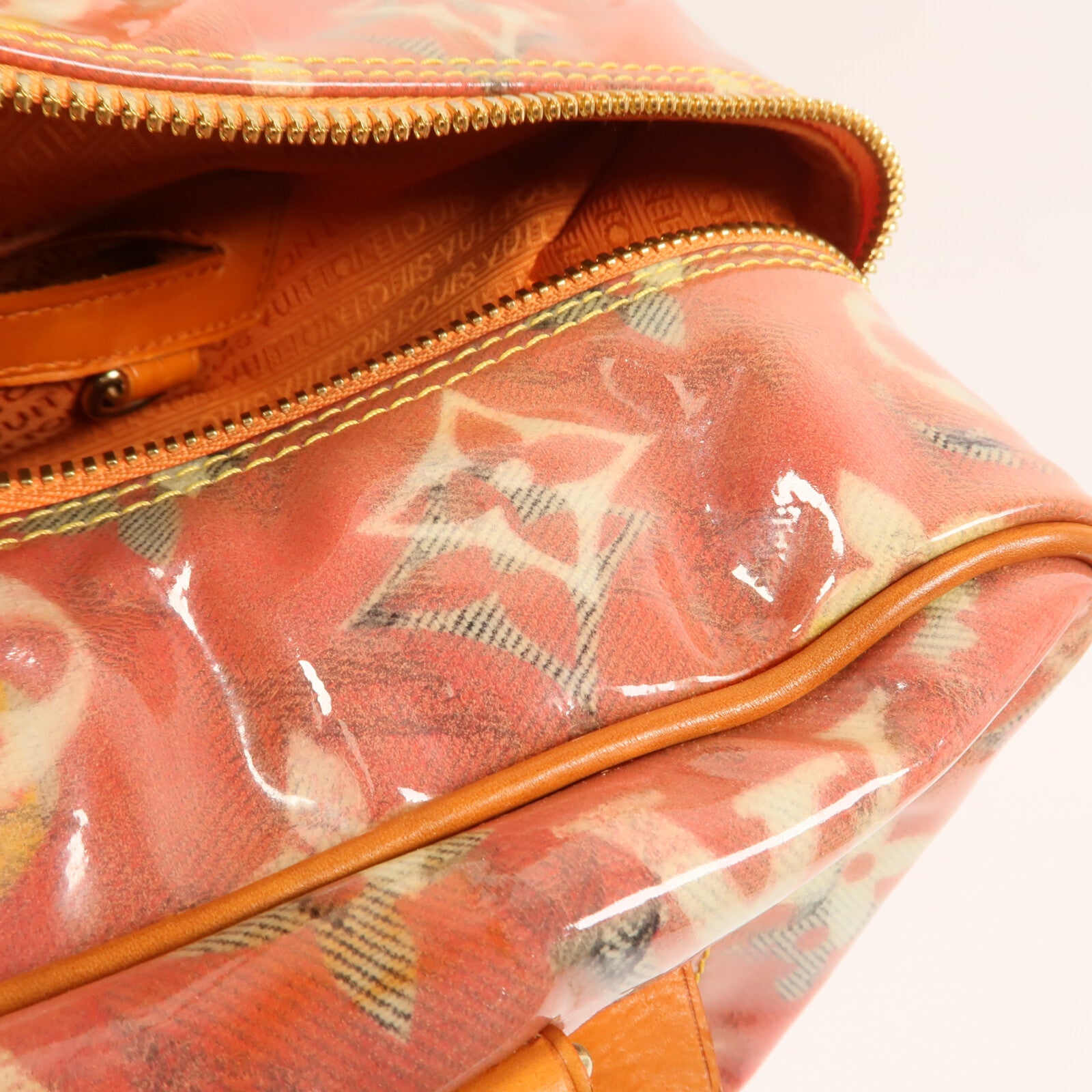 LOUIS VUITTON 【激減優惠】Monogram Pulp Weekender PM金扣肩背袋